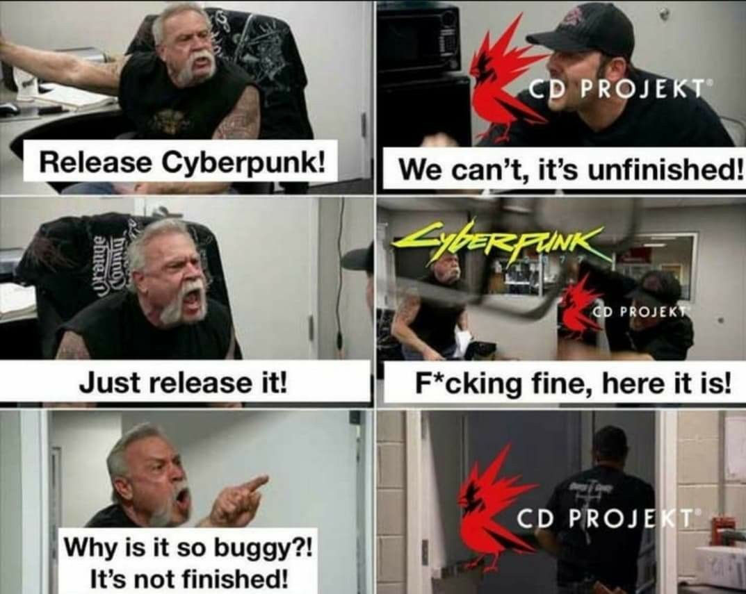 Wallpaper #mW29apcBycdYOYFTrXH247 After Bugthesda Were Getting Cyberbug 2077 Meme by Sixshooter7