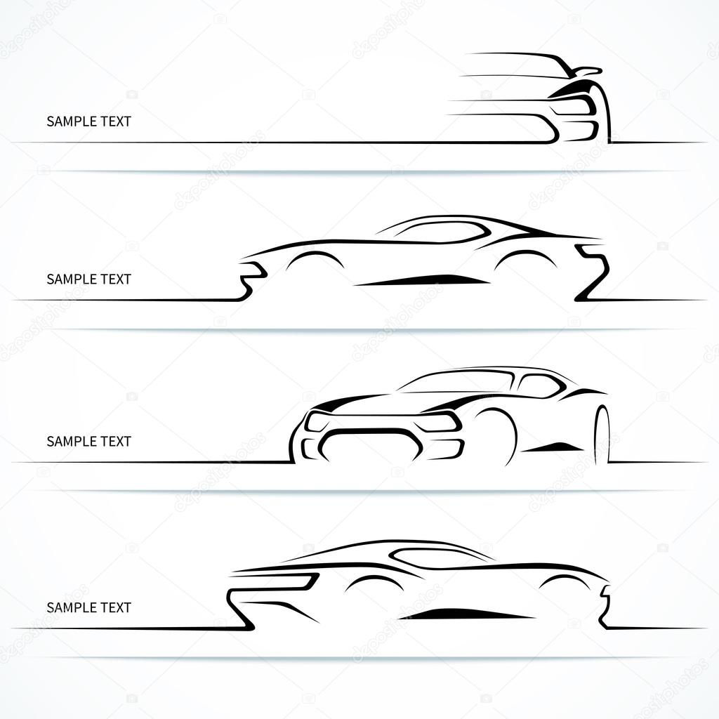 Wallpaper #hGcAC5MBSpphPi3-Edcw49 Set of Modern Car Silhouettes Stock Vector Vectorcreator 53898651