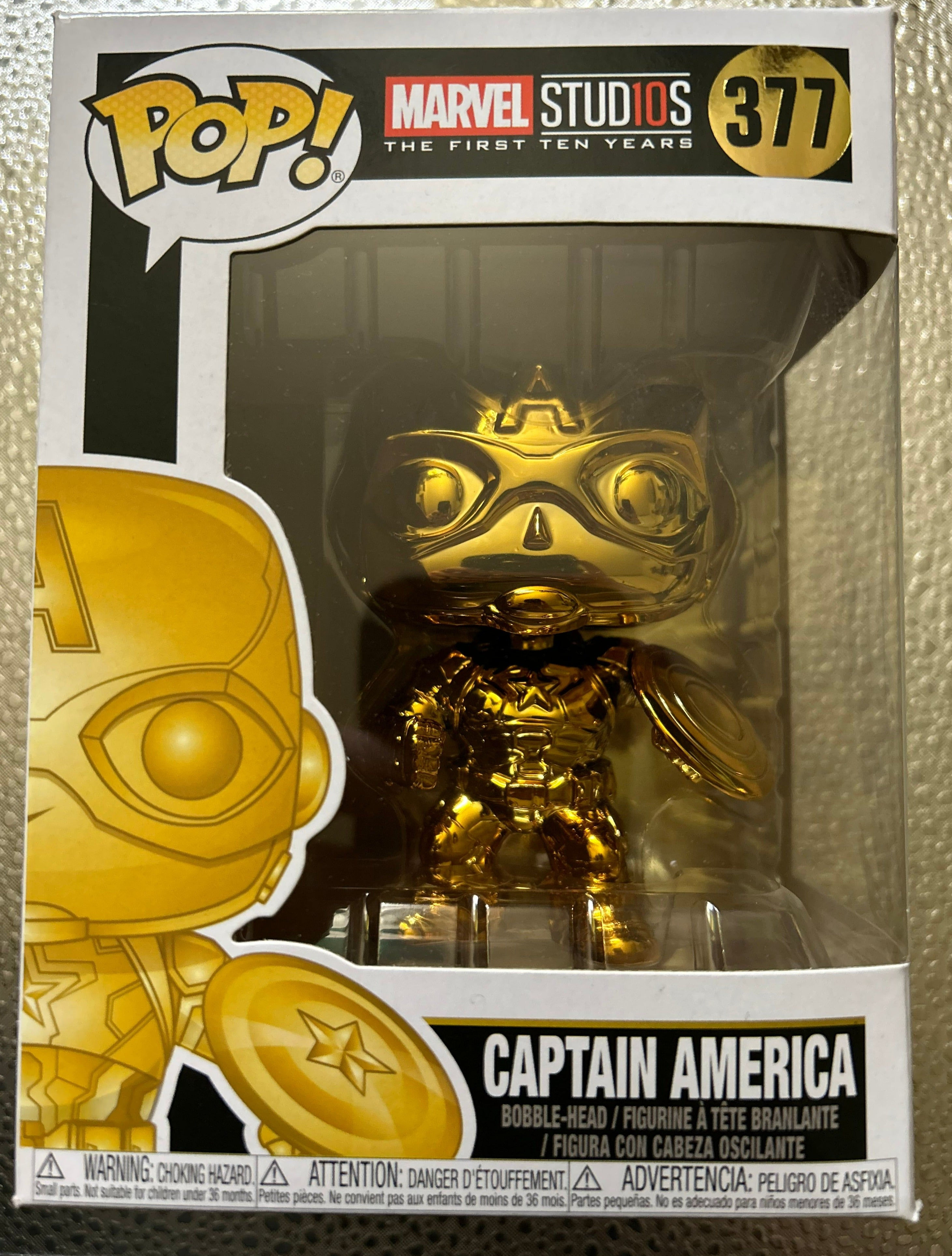 Wallpaper #vWfWEJMBSpphPi3-LPSt373 Funko Pop Gold Chrome Captain America Dittoagainsports