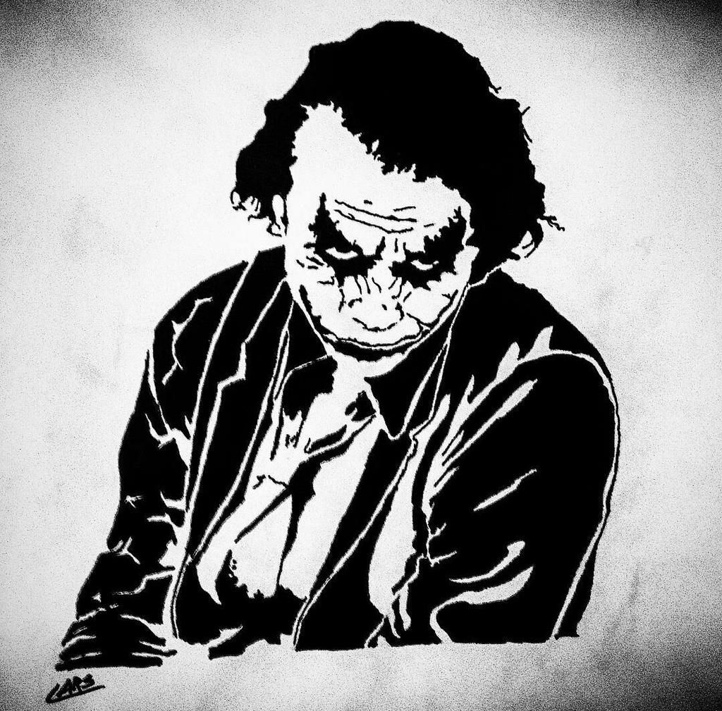 Wallpaper #pLg525IBJvJKYCmE3_XP93 The Joker Heath Ledger by Hatelogins on Deviantart