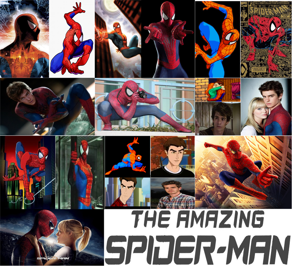 Wallpaper #Y33a8I4Bnwiau_P6aQfd51 Spiderman Collage by Ironcobraam on Deviantart