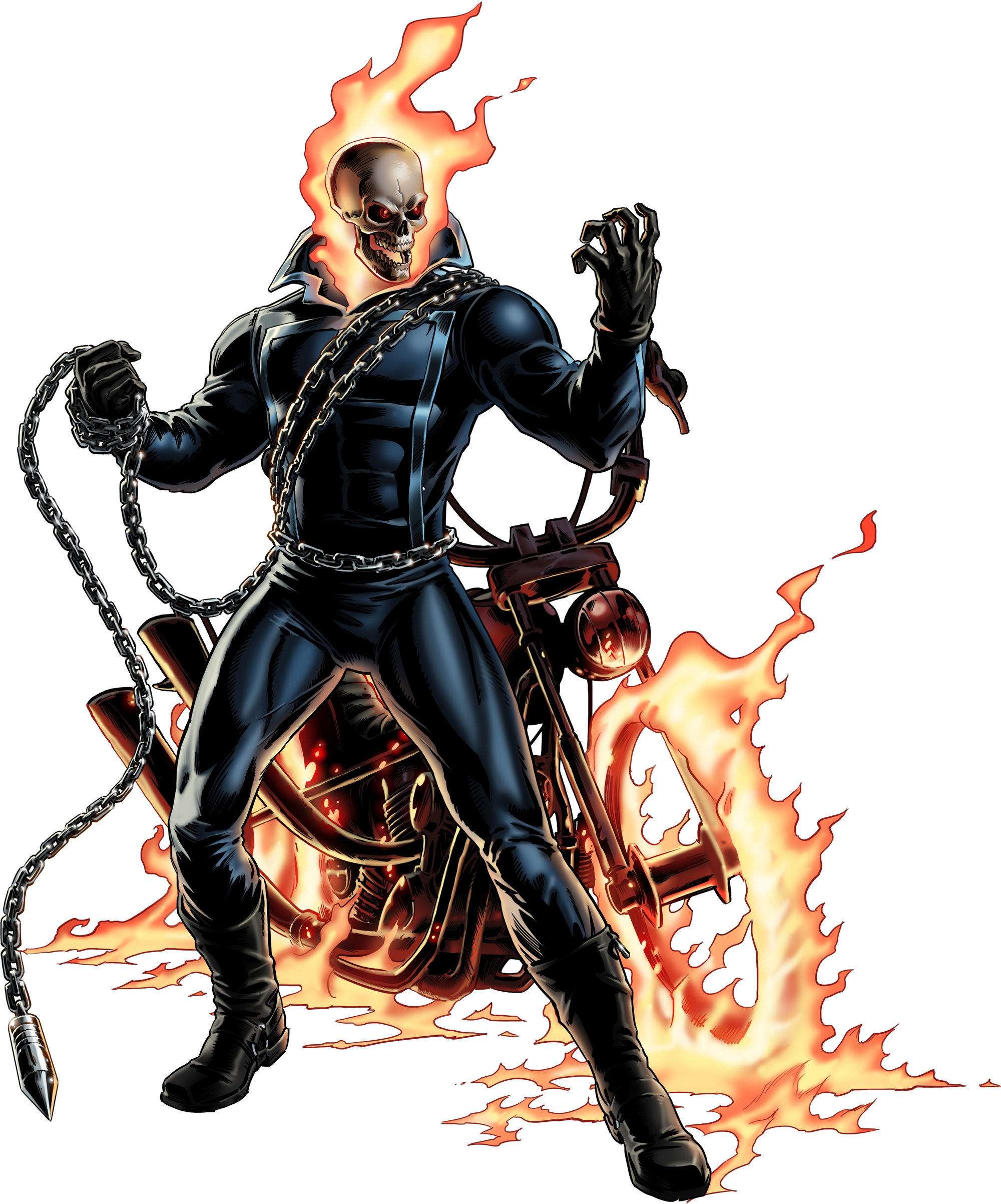 Wallpaper #4_QTOpMBKFX8bn3r23cf8 Image Ghost Rider Portrait Artpng Marvel Avengers Alliance Wiki