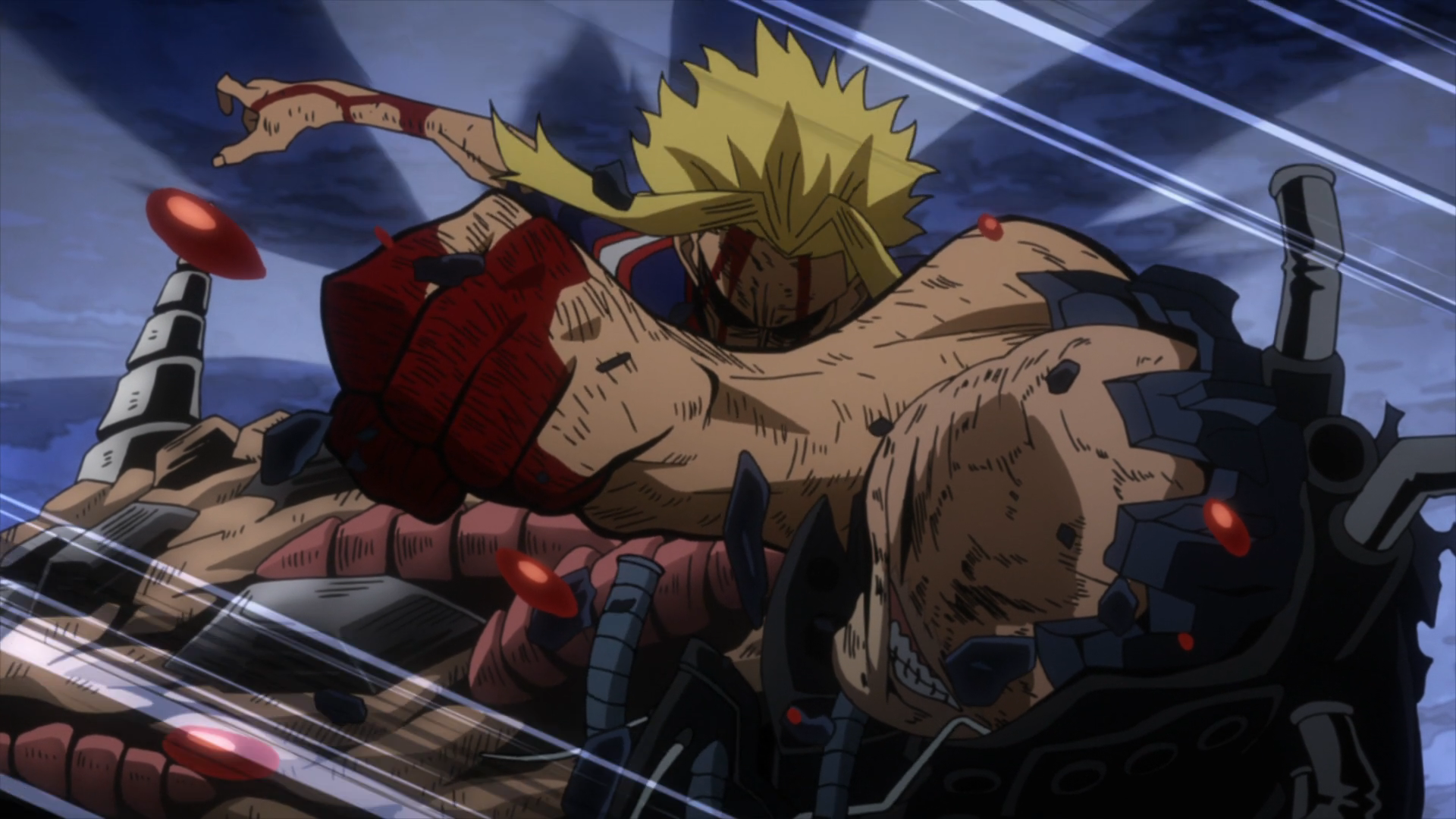 Wallpaper #FWex6pIBSpphPi3-lEi-28 Image All Might Punches All for Onepng My Hero Academia Wiki