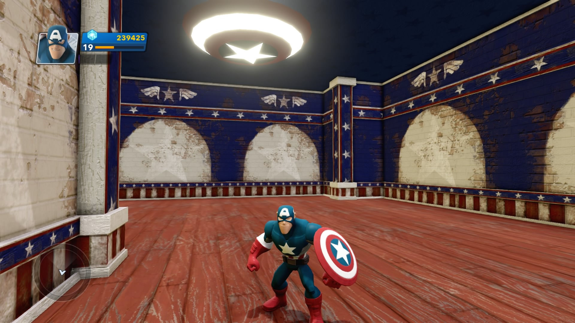 Wallpaper #THPrgo4BFI5NbQkszxmX32 Captain America in a Patriotic Room
