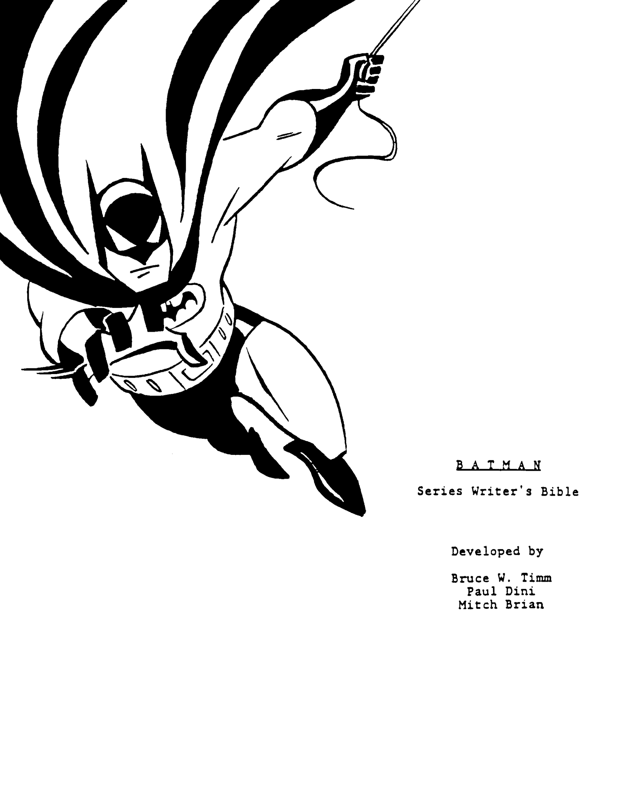 Wallpaper #lf8Wa5MB3lSXT3zUgOdL273 Batman Series Writers Bible Batmanthe Animated Series Wiki Fandom