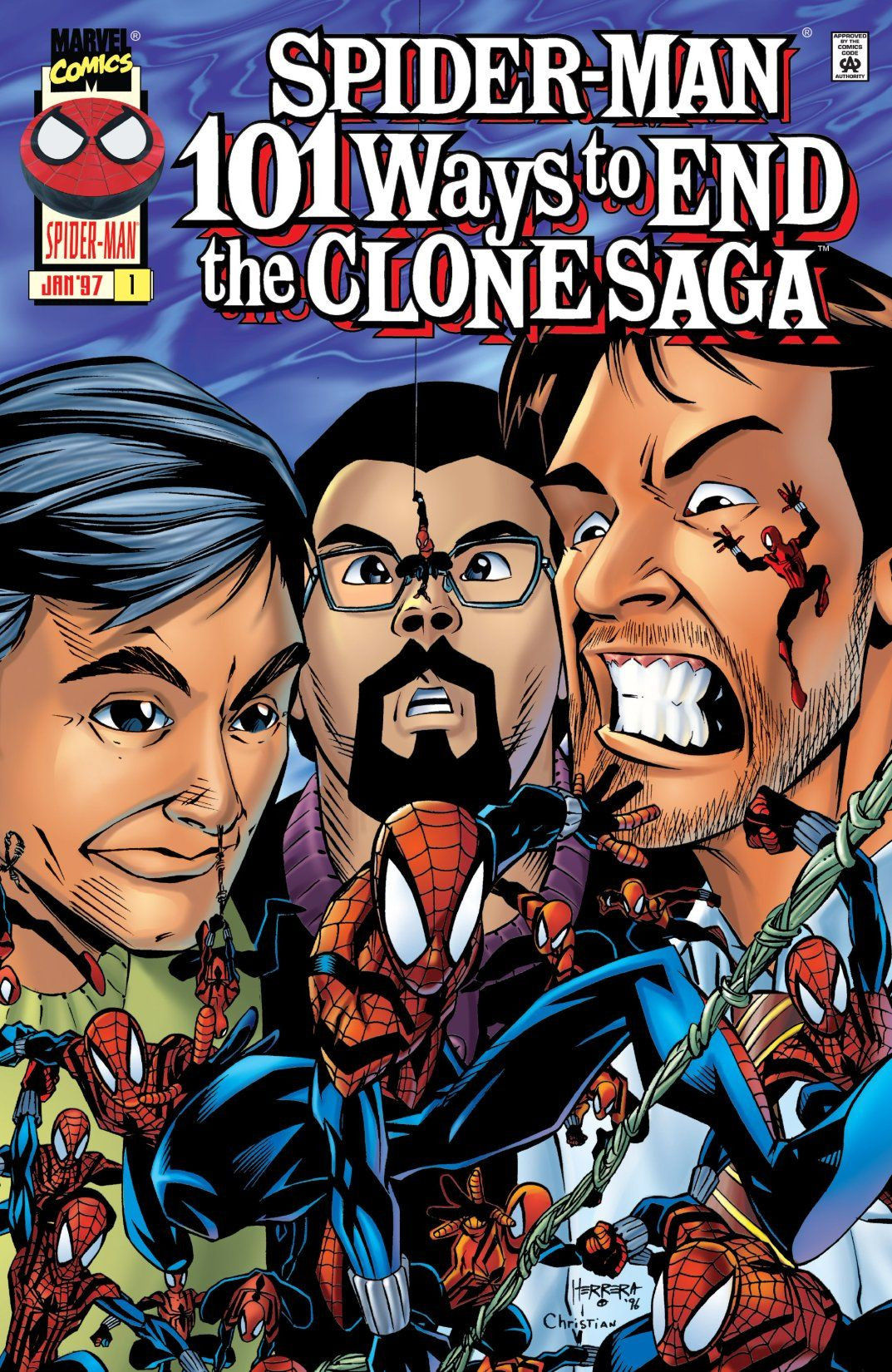 Wallpaper #rlj1M5MBzN9vxX34wDqo207 Spider Man 101 Ways to End the Clone Saga Vol 1 1 Marvel Database