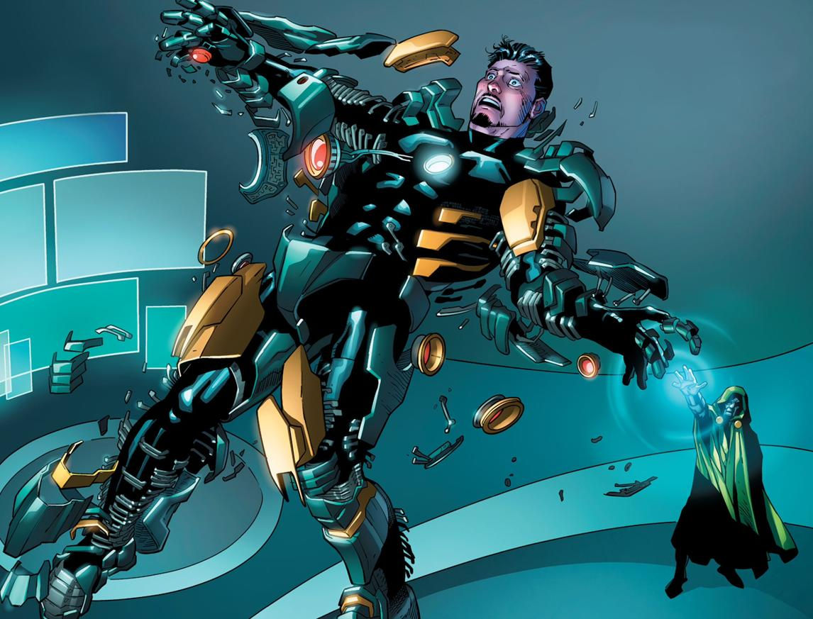 Wallpaper #J6WTOJMBVBiSkHCaZY7-279 Image Anthony Stark Earth 616 vs Victor Von Doom Earth Trn363