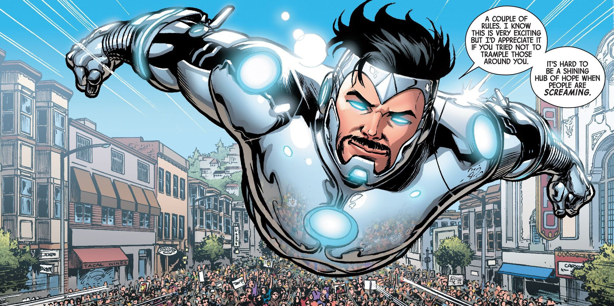 Wallpaper #J6WTOJMBVBiSkHCaZY7-211 Image Anthony Stark Earth 616 from Superior Iron Man Vol 1 2 002