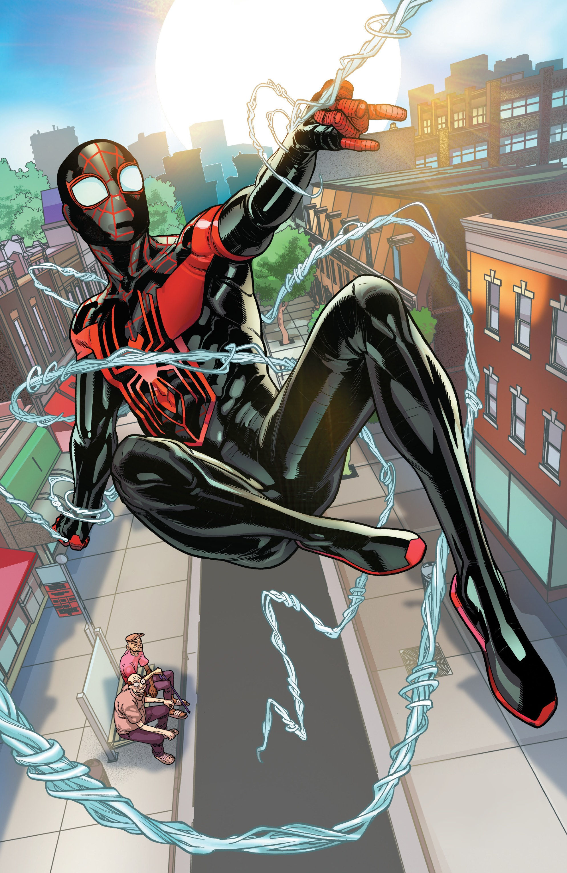 Wallpaper #wRluBY8BtGB6xQ78NlF531 Spider Man into the Spider Verse Miles Morales Super Web Slinger