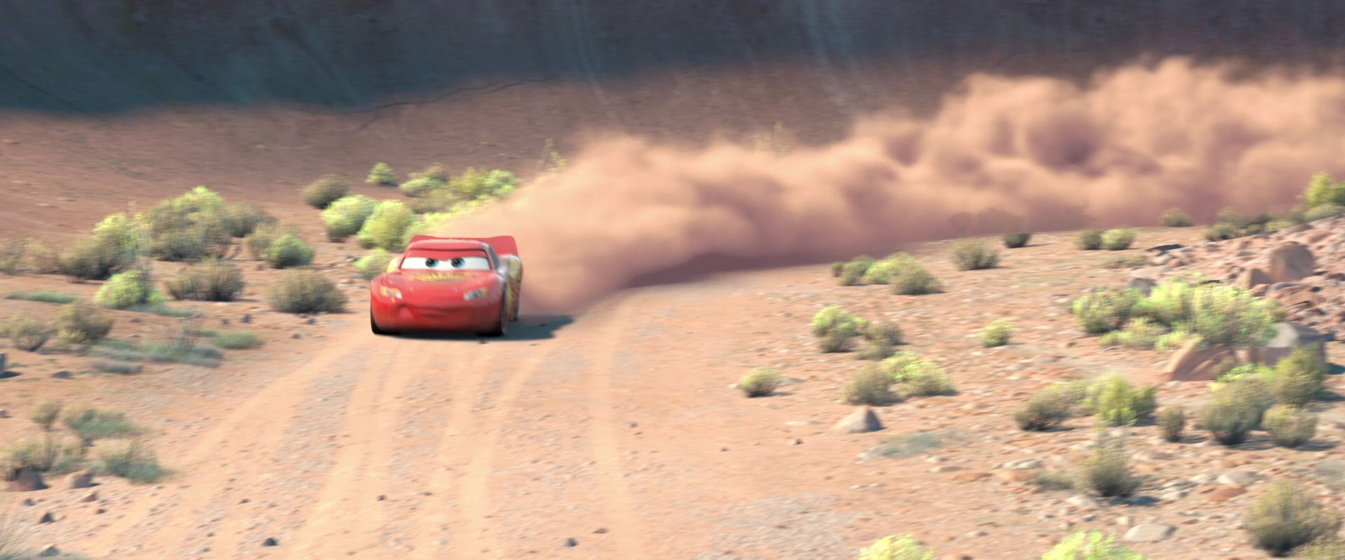 Wallpaper #1RnMM48BtGB6xQ78SZuU45 Cars Dirt Track Mcqueen Lightning Mattel Disney Pixar eBay