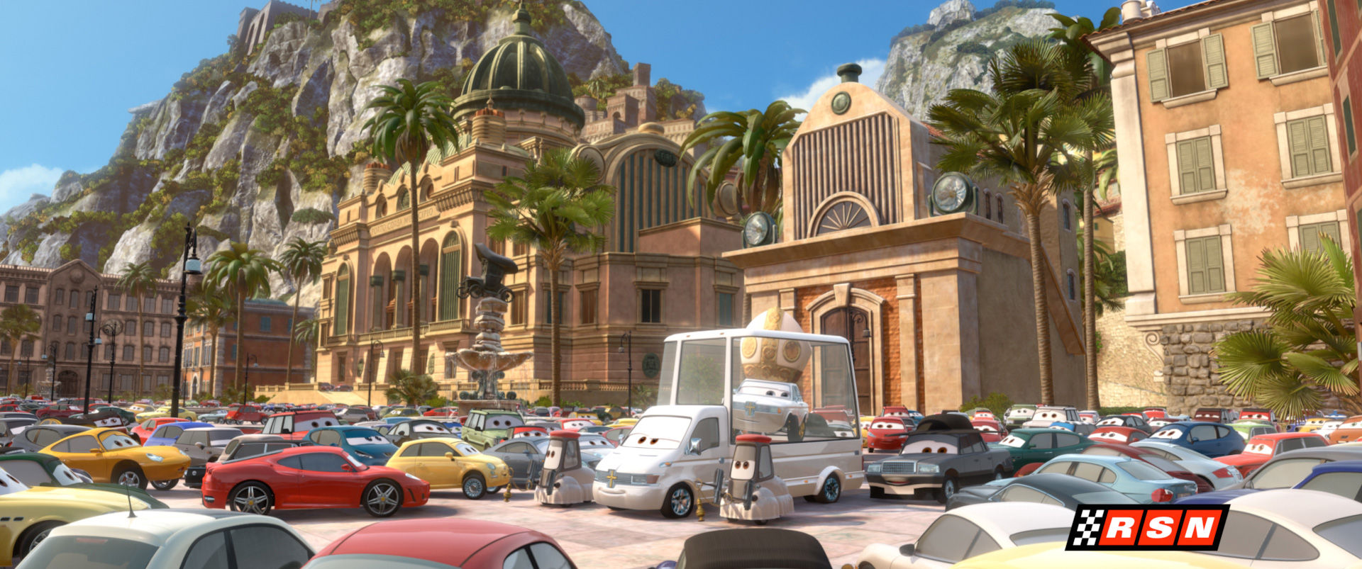 Wallpaper #D7468 Image Cars 2 Szenenbild Italienjpg Pixar Wiki Disney Pixar