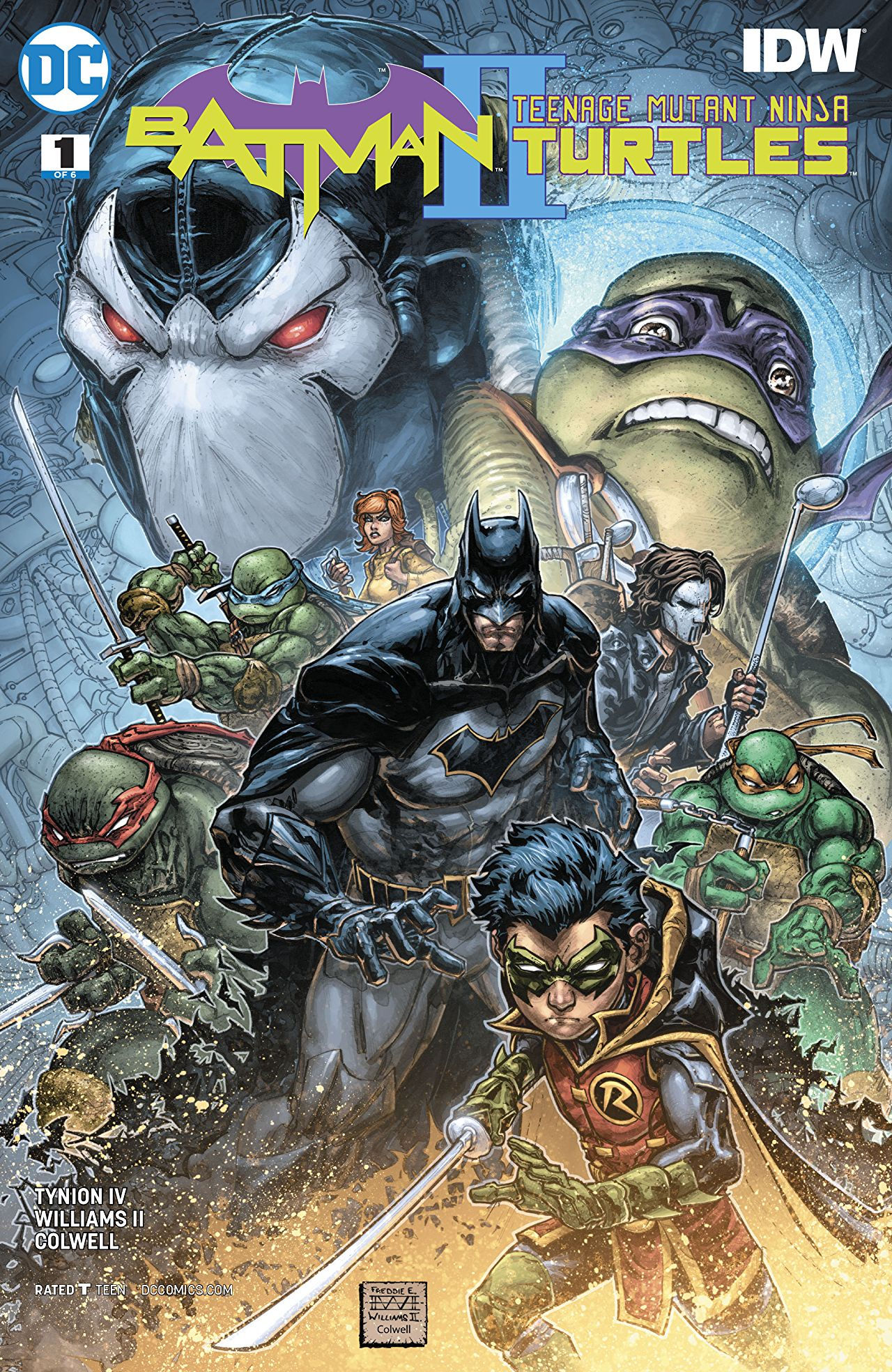 Wallpaper #UuqlVpMBlwTYPL18HxB2140 Batmanteenage Mutant Ninja Turtles Ii Vol 1 DC Database Fandom