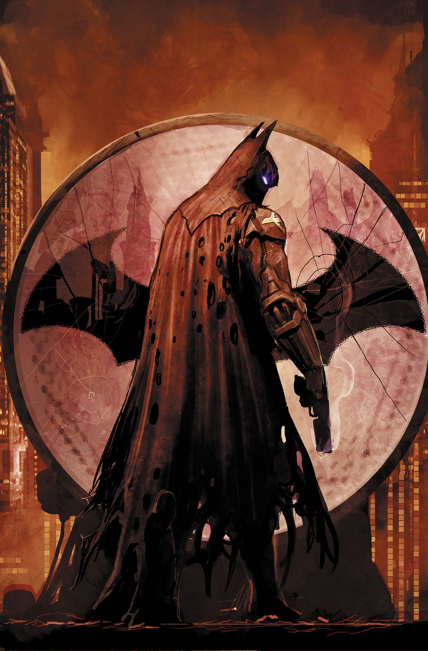 Wallpaper #CVjgM5MBzN9vxX34iDra16 Image Batman Arkham Knight Genesis Vol 1 6 Textlessjpg DC Database