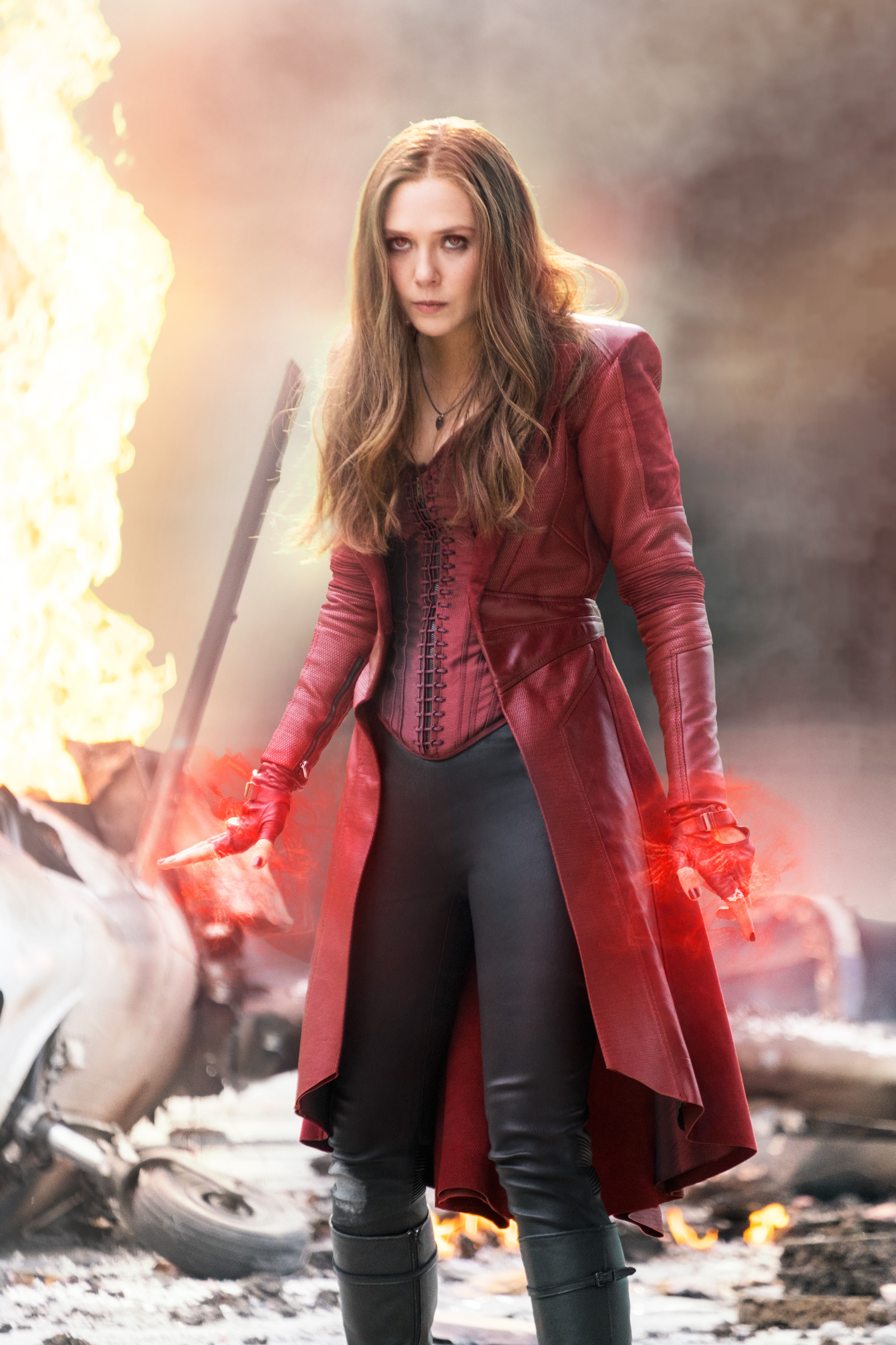 Wallpaper #180e5 Scarlet Witch Pixel Art