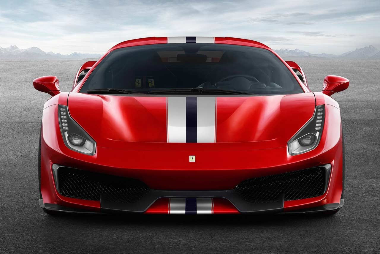 Wallpaper #FX3k9I4Bnwiau_P6YxFf0 Ferrari 488 Pista Front 2019 Autobics