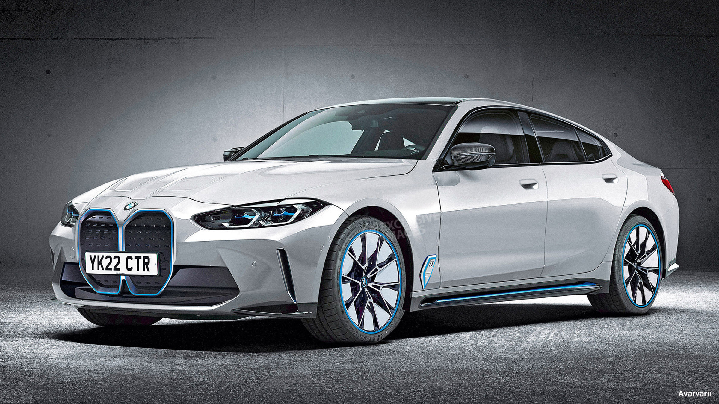 Wallpaper #rH109I4Bnwiau_P65w9S37 BMW  I4 Electric Gran Coupe Concept Car