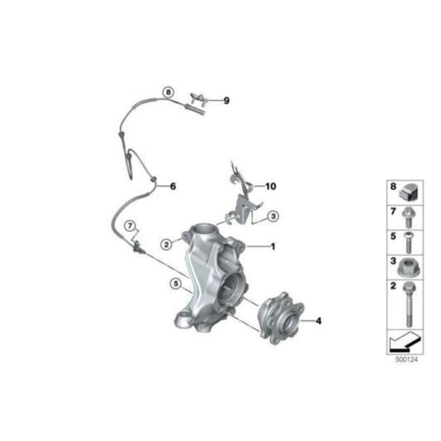 Wallpaper #JmjwGpMBSpphPi3-pB5r239 Genuine BMW G Series Wheel Speed Sensor 34521544002