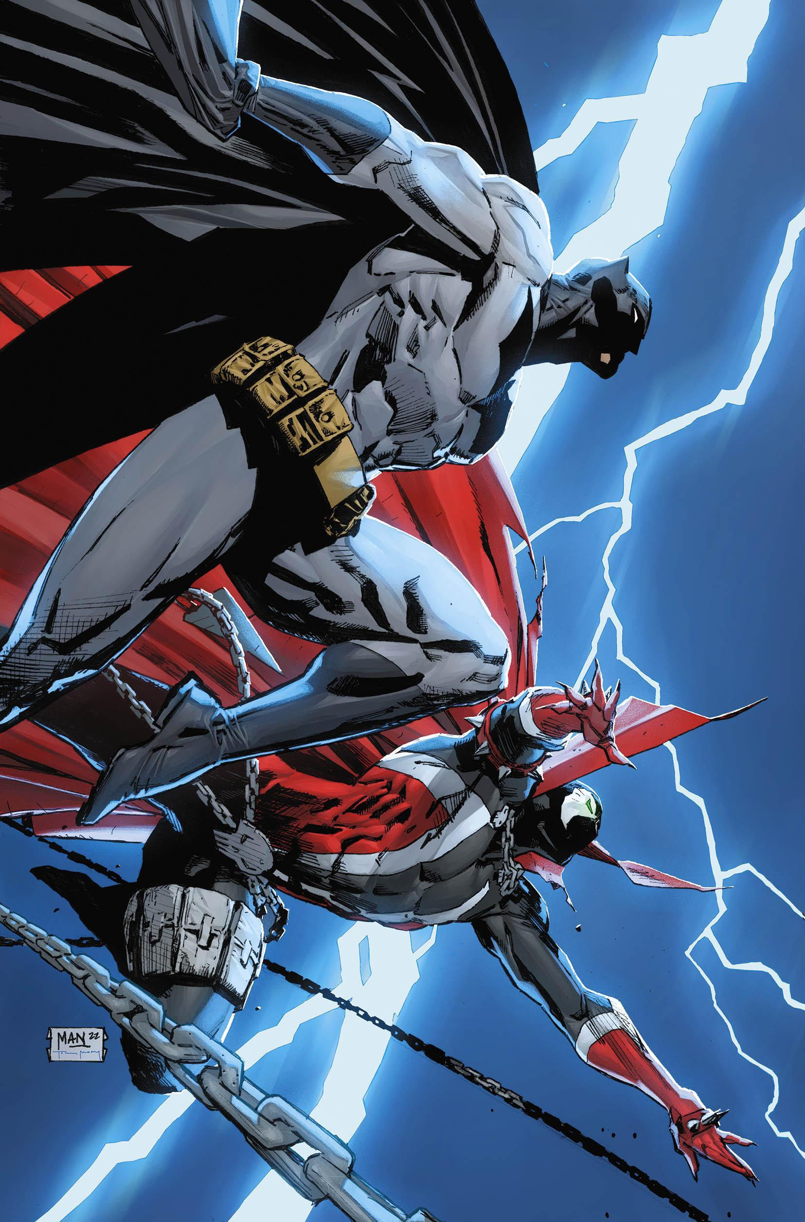 Wallpaper #CmhsHpMBSpphPi3-wSn-321 Batmanspawn Breaks Record for Most Crossover Covers in One Month