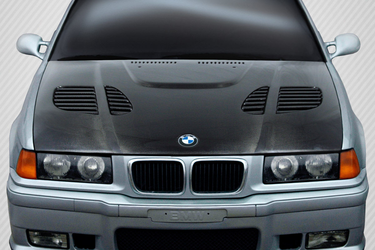 Wallpaper #ZWjyHpMBSpphPi3-tioy173 1994 BMW 3 Series 4dr Carbon Fiber Hood Body Kit 1992 1998 BMW 3