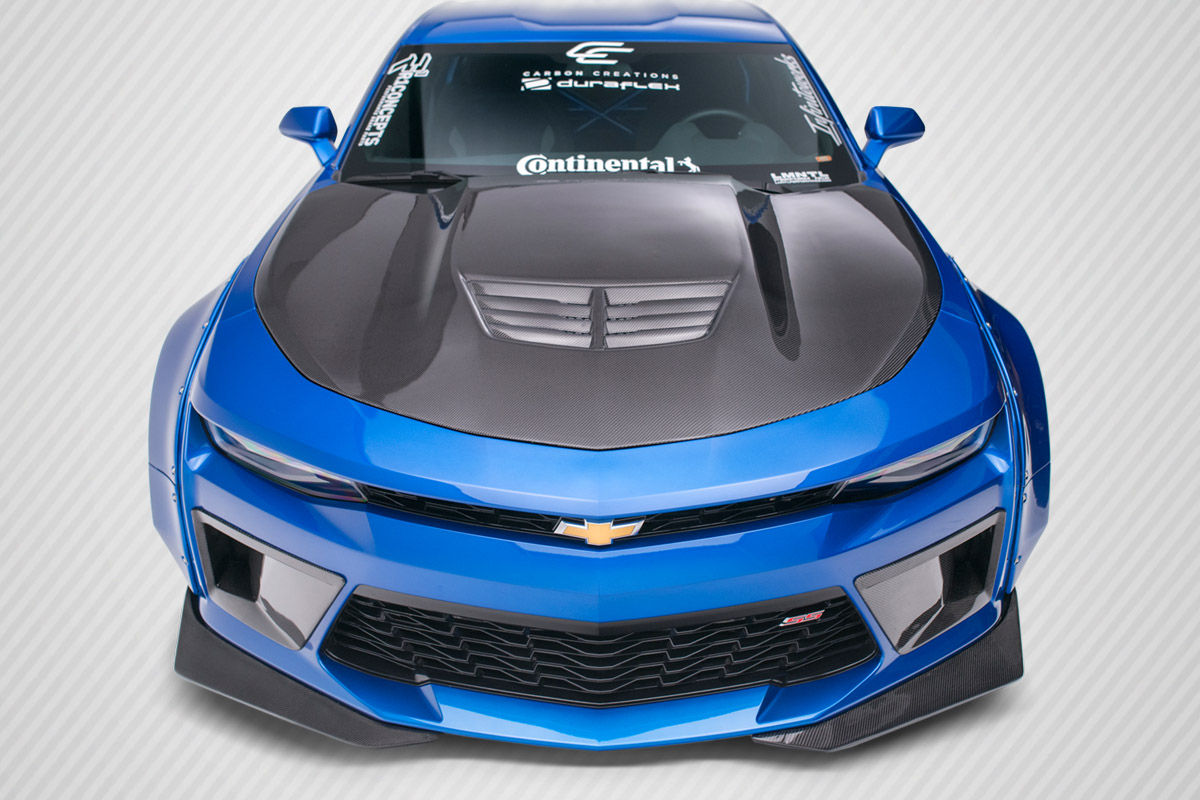 Wallpaper #DGhCGZMBSpphPi3-LBZO142 Chevrolet Camaro Cowl Carbon Fiber Creations Body Kit 9db