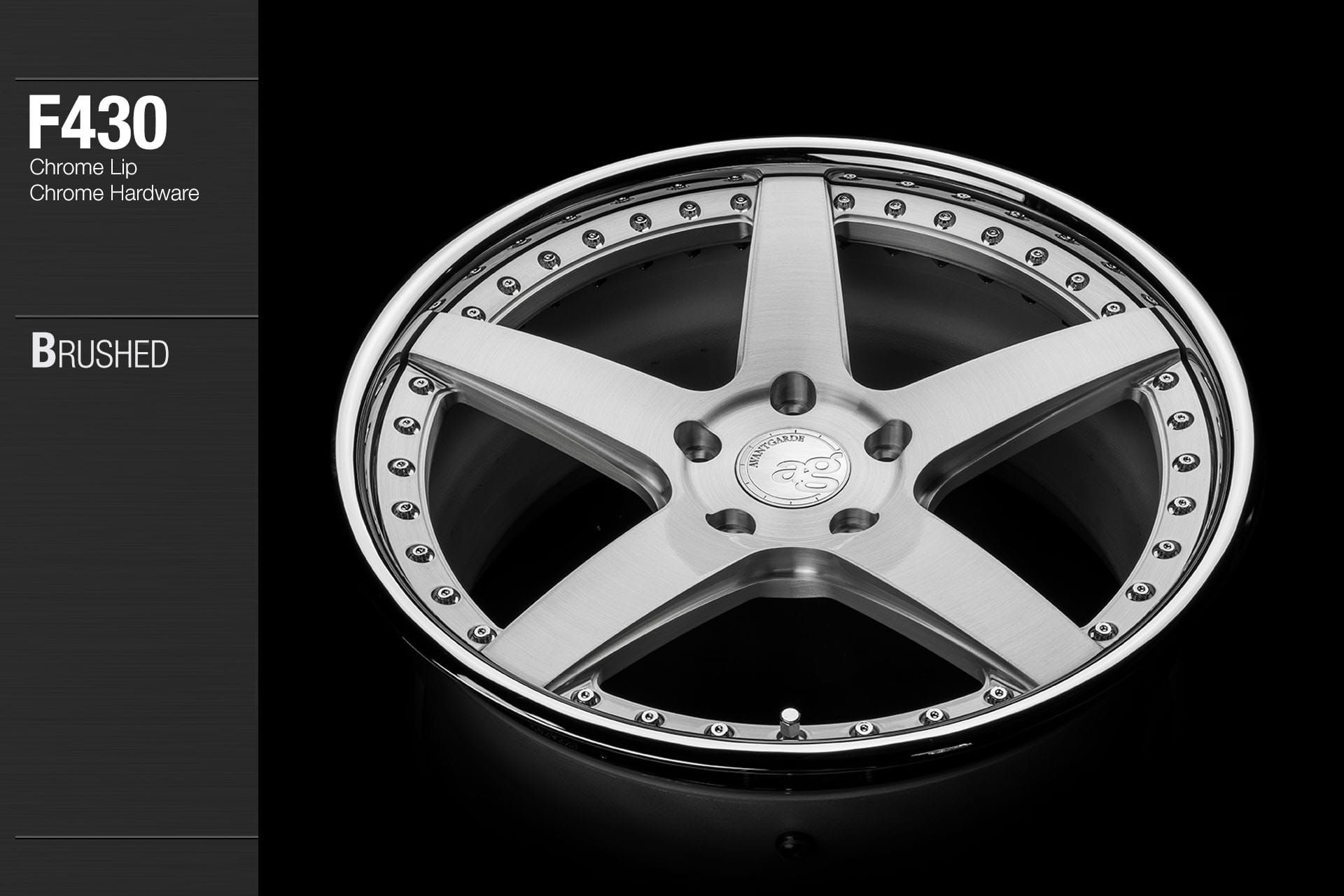 Wallpaper #9WcK-5IBSpphPi3-L5KF339 Avant Garde Wheels Ag F430 Brushed