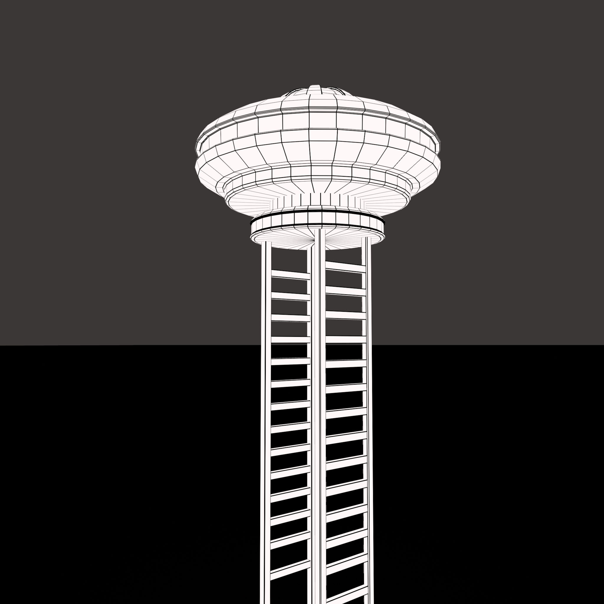 Wallpaper #sGf07JIBSpphPi3-g1XU322 Tall Sci Fi Building 3D Model by Get Dead Entertainment