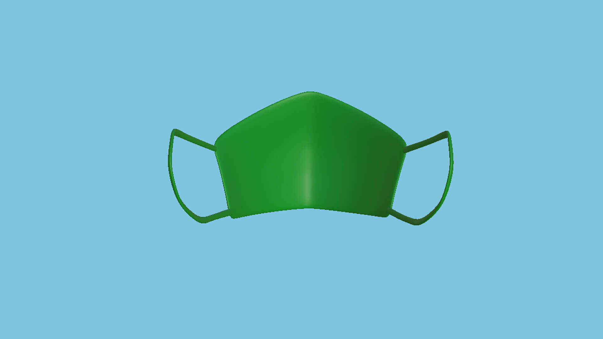 Wallpaper #aWcrDZMBSpphPi3-KOPZ411 Covid Mask 05 Luigi 3D Model by Gsommer