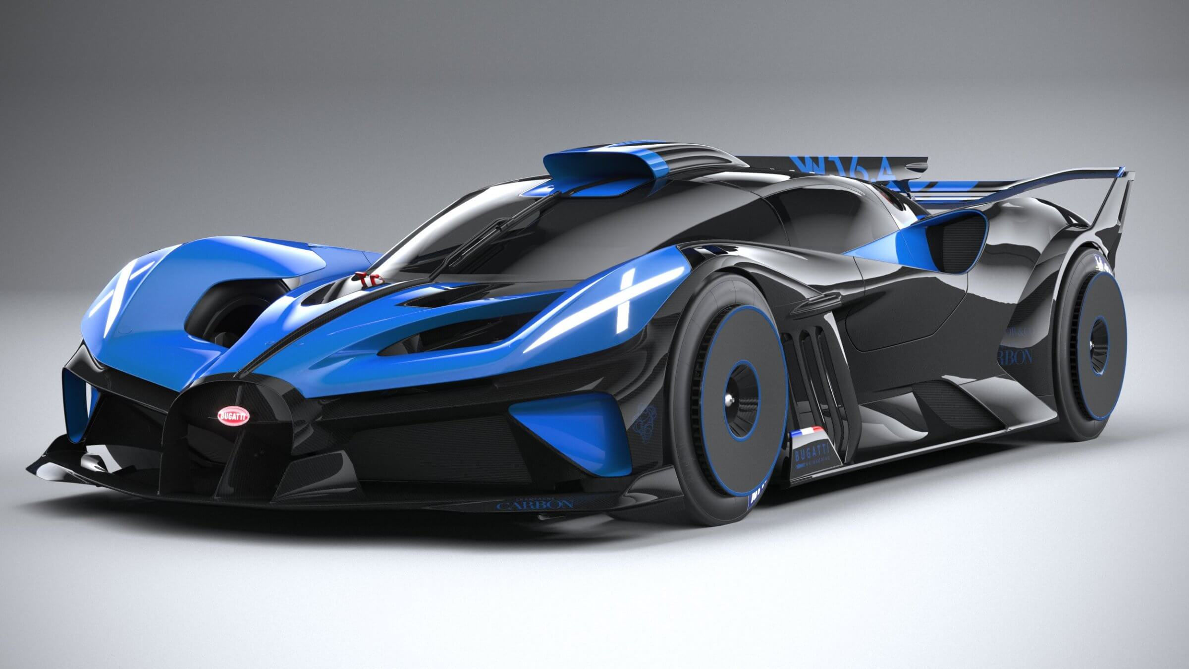 Wallpaper #sWdVDZMBSpphPi3-1uSR165 Bugatti Bolide Concept 2020 3D Model by Squir