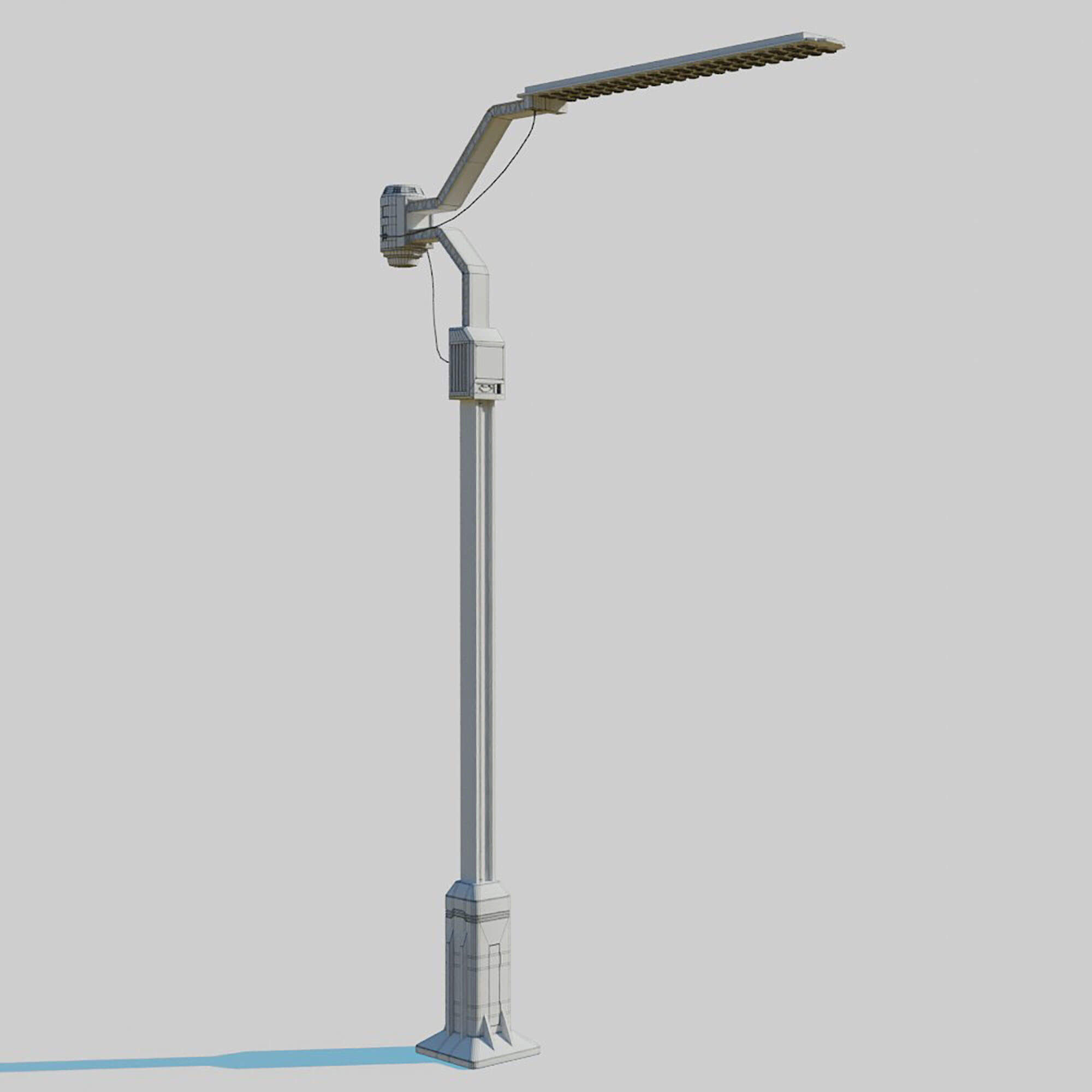 Wallpaper #N0COMZMBJhL2WPba1sdU152 Cyberpunk Street Lamp 3D Model by Kambur