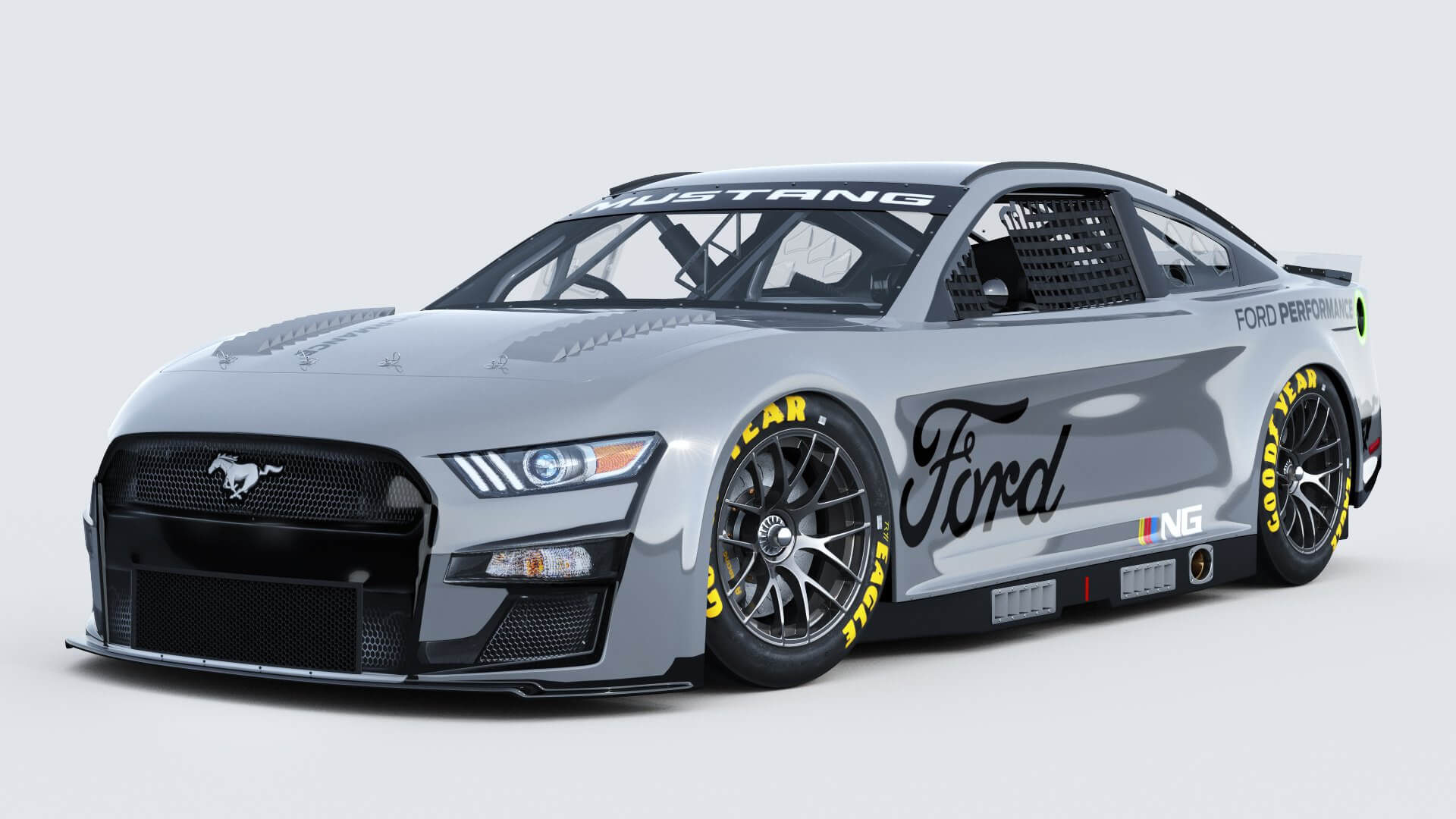 Wallpaper #6Wc87JIBSpphPi3-LlGq89 Ford Mustang NASCAR Next Gen 2022 Template 3D Model by Dsgstudio