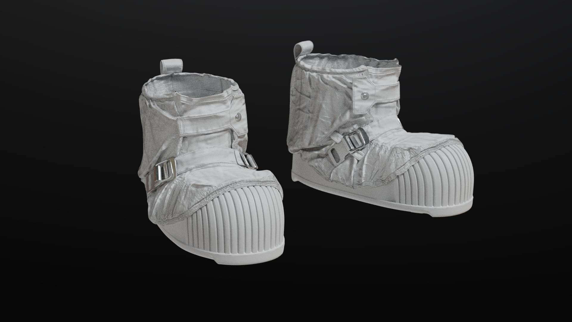 Wallpaper #e2eE_JIBSpphPi3-ZZiW277 Nasa Apollo 11 Boots 3D Model by Albin