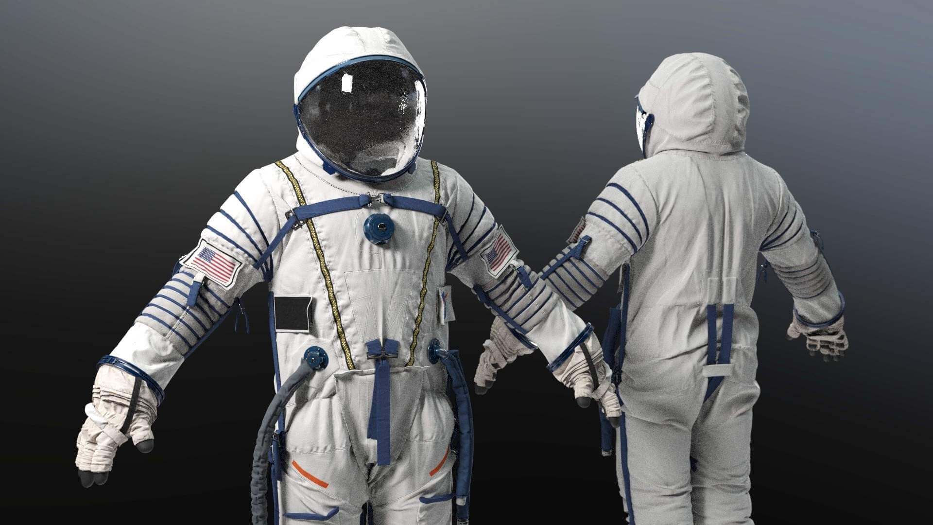 Wallpaper #Bh24K5MBlOZrFDOkqcgC114 Russian Sokol Kv2 Space Suit 3D Model by Albin