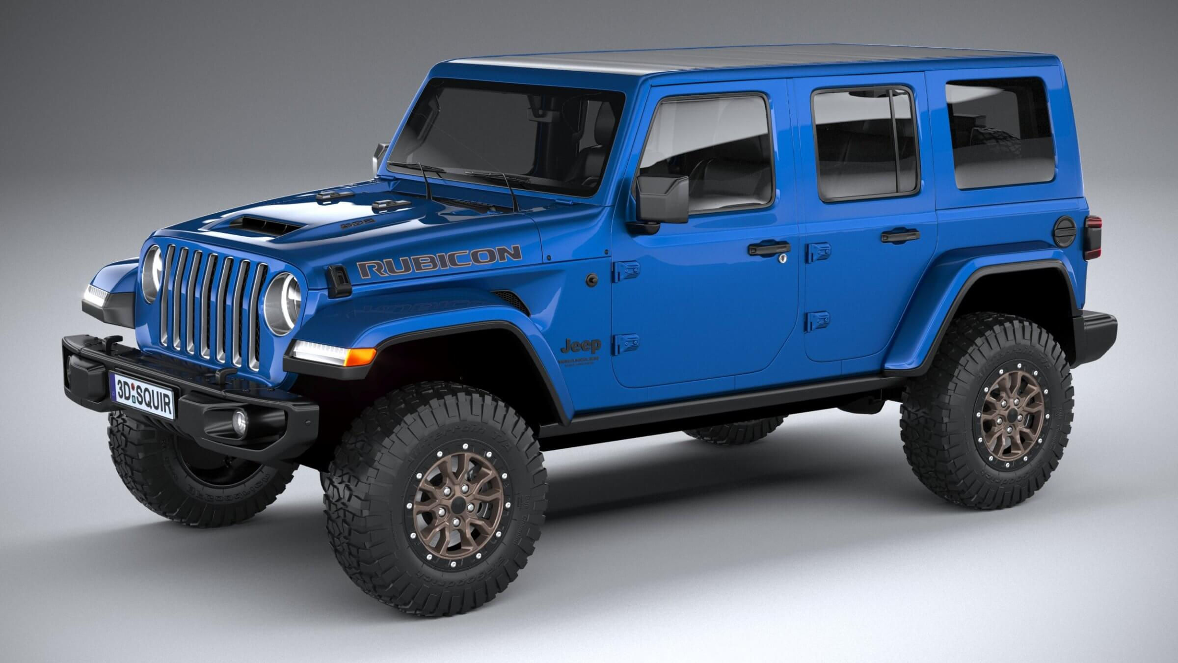 Wallpaper #ahncO48BtGB6xQ78mbLb0 Jeep Wrangler Rubicon 392 2021 3D Model