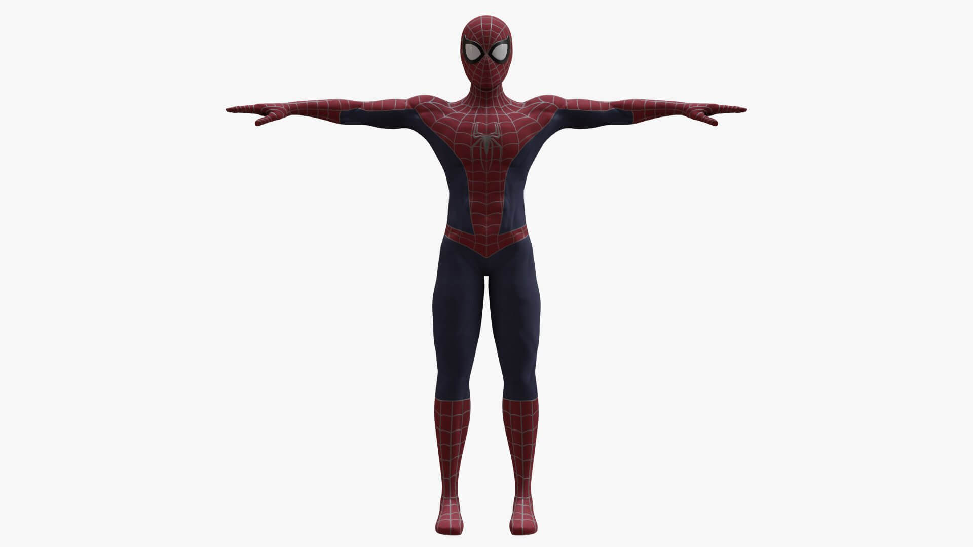 Wallpaper #5GjbFJMBSpphPi3-7QVM249 Spiderman Tobey Maguire Rigged 3D Model by Vrtoon