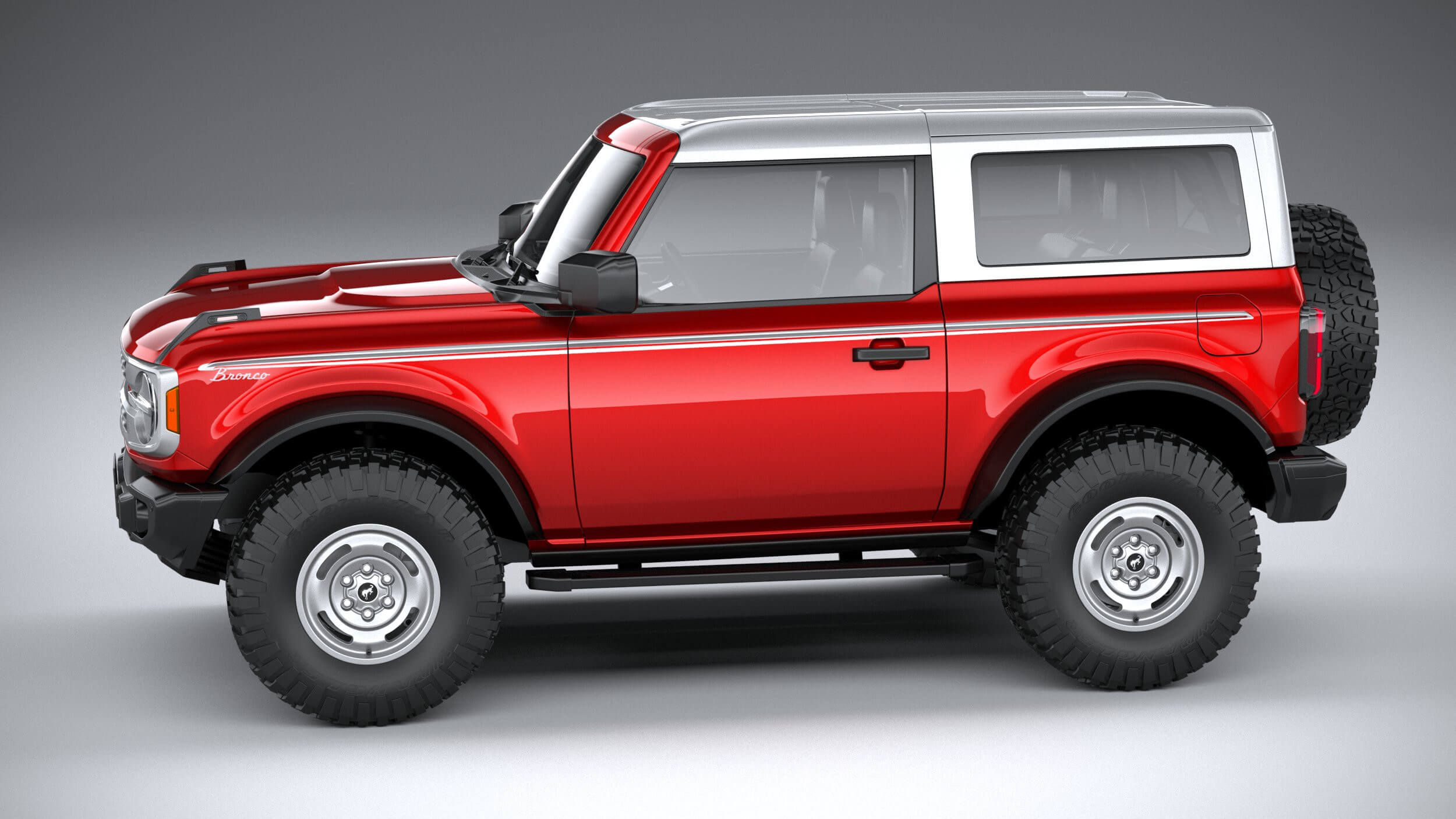 Wallpaper #4mfrD5MBSpphPi3-d_Bs55 Ford Bronco Heritage Edition 2 Door 2022 3D Model by Squir
