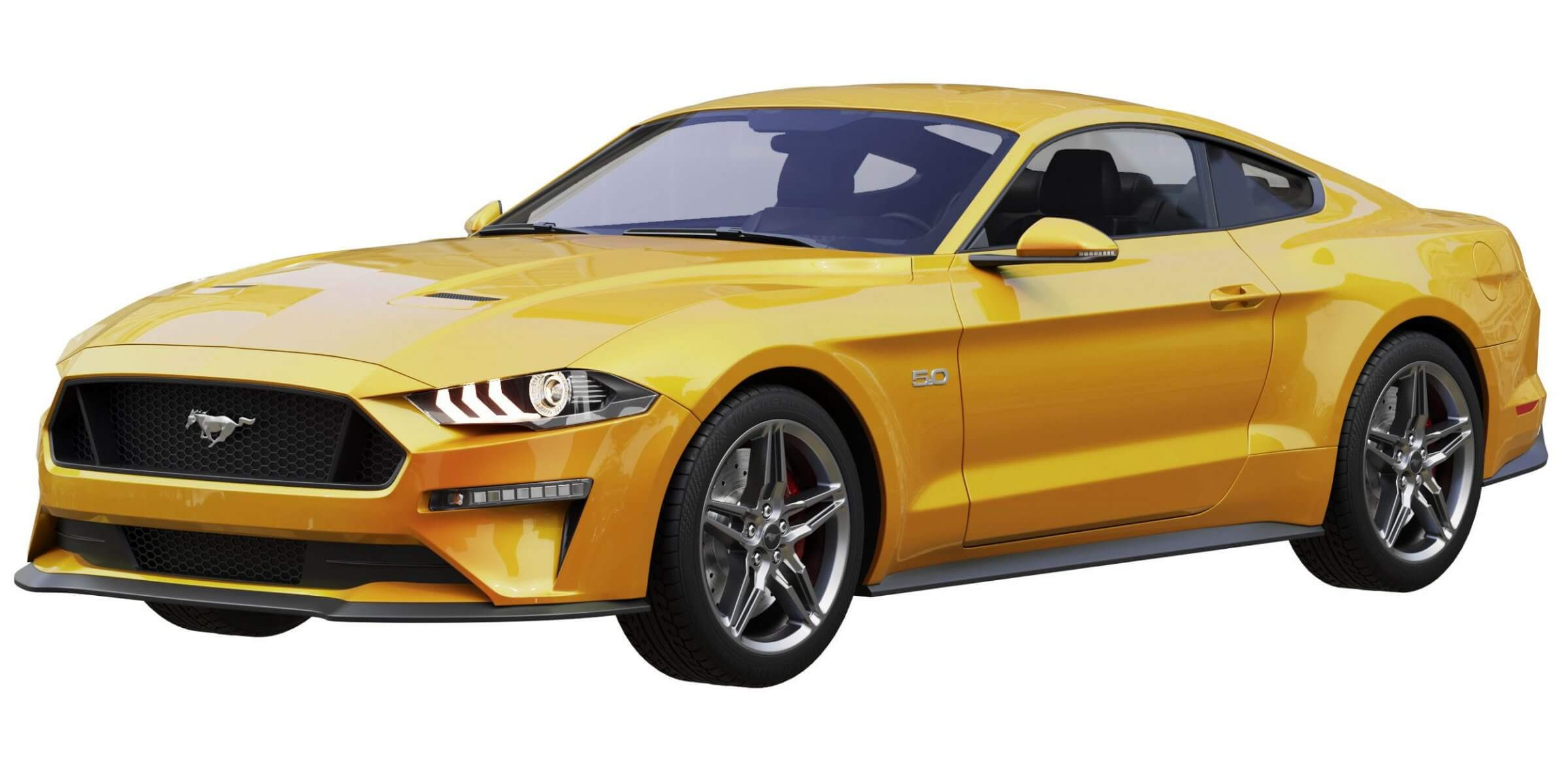Wallpaper #tGey65IBSpphPi3-qE20198 Ford Mustang GT 3D Model by Zifir3d