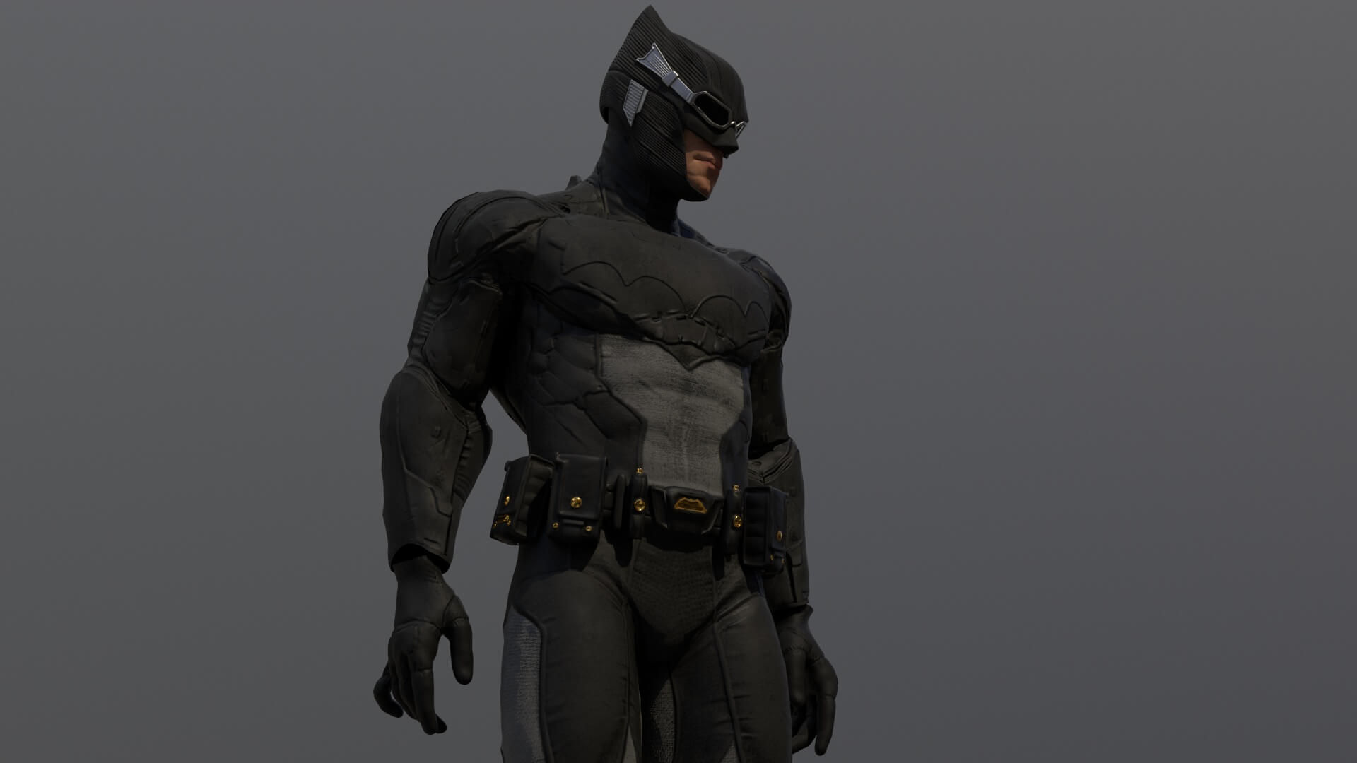 Wallpaper #rUBCMZMBJhL2WPbaLsWP37 Tactical Batsuit Pbr Rigged 3D Model by Danyelon