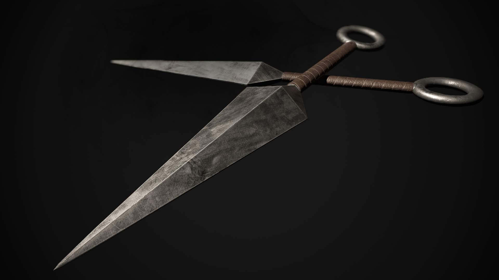 Wallpaper #c2eR6pIBSpphPi3-Z0eg148 3D Printed Kunai Knife