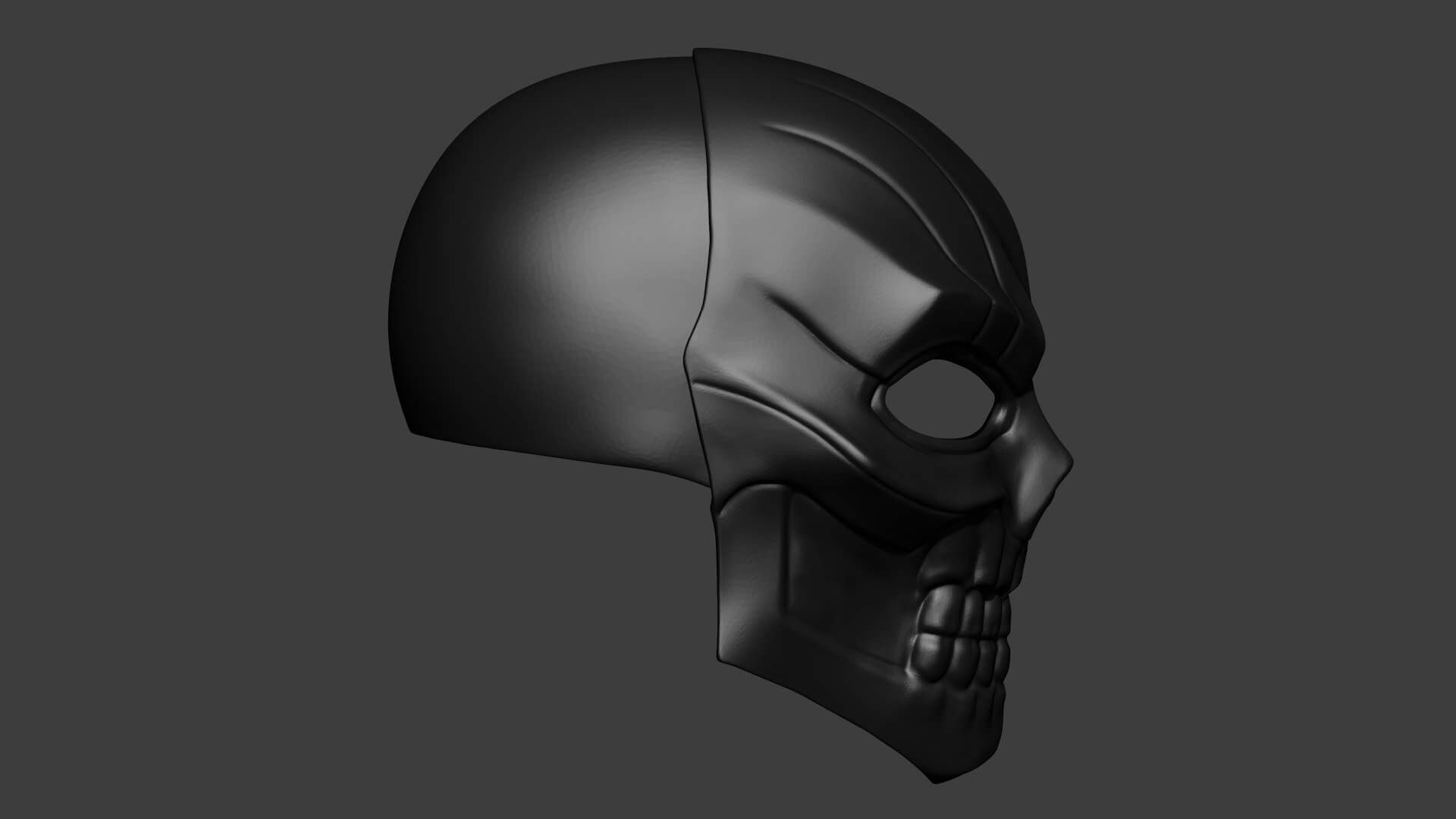 Wallpaper #N2cm7JIBSpphPi3-ClFa90 DC Comics Black Mask 3D Model by Blackstar90