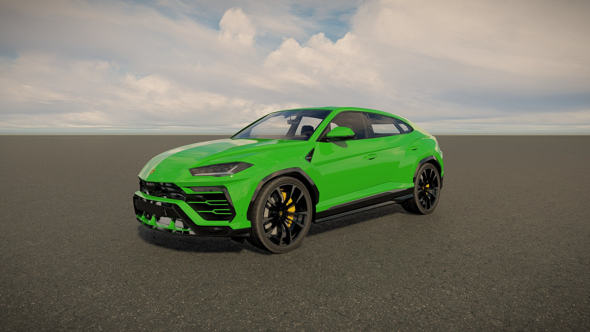 Wallpaper #Emcb-ZIBSpphPi3-uYzd270 Lamborghini Urus 2023 3D Model by Alphagroup