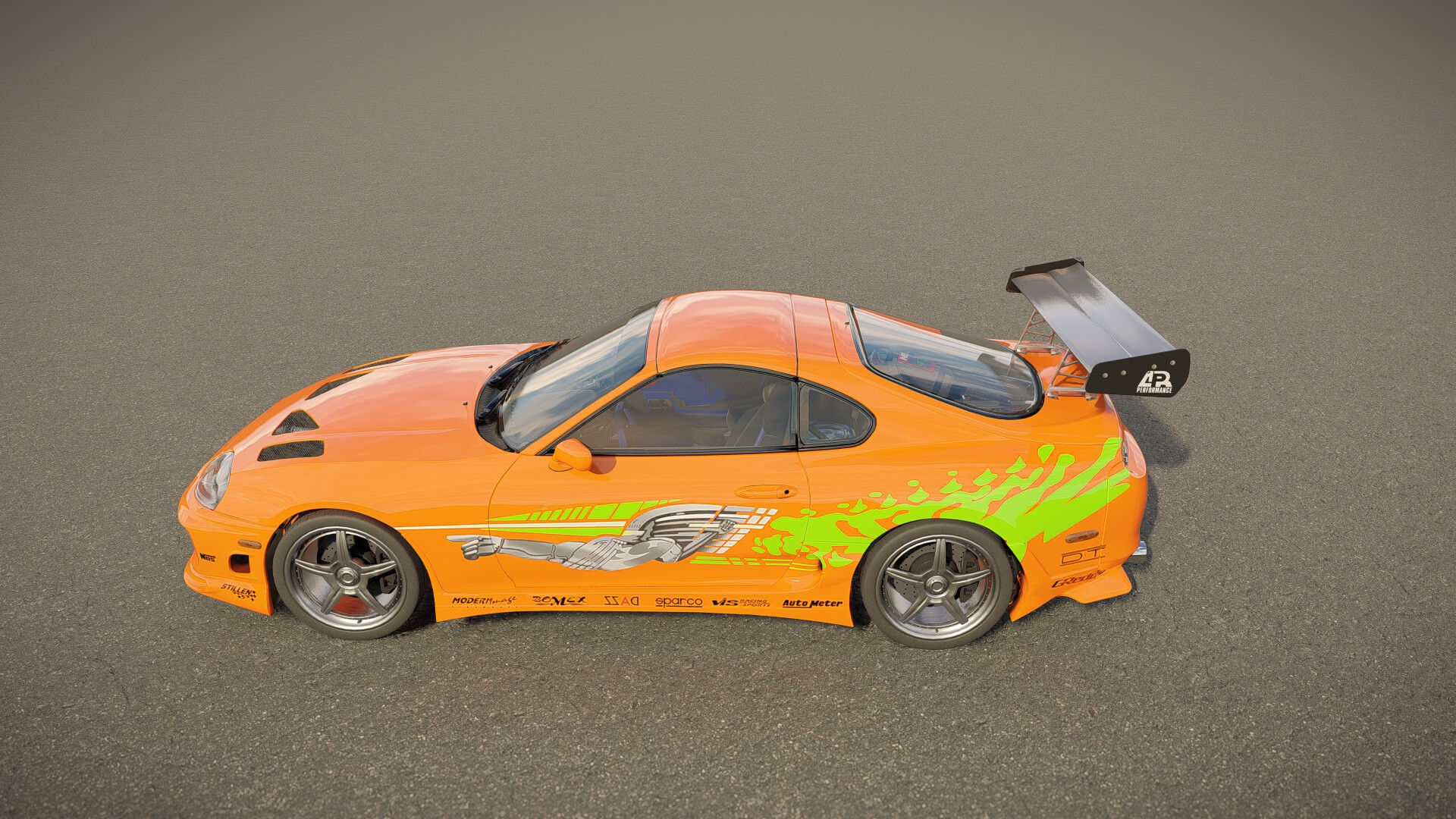 Wallpaper #uhyWQZMB8JfcLg2Jq_eg261 Toyota Supra Mkiv 1994 3D Model by Alphagroup