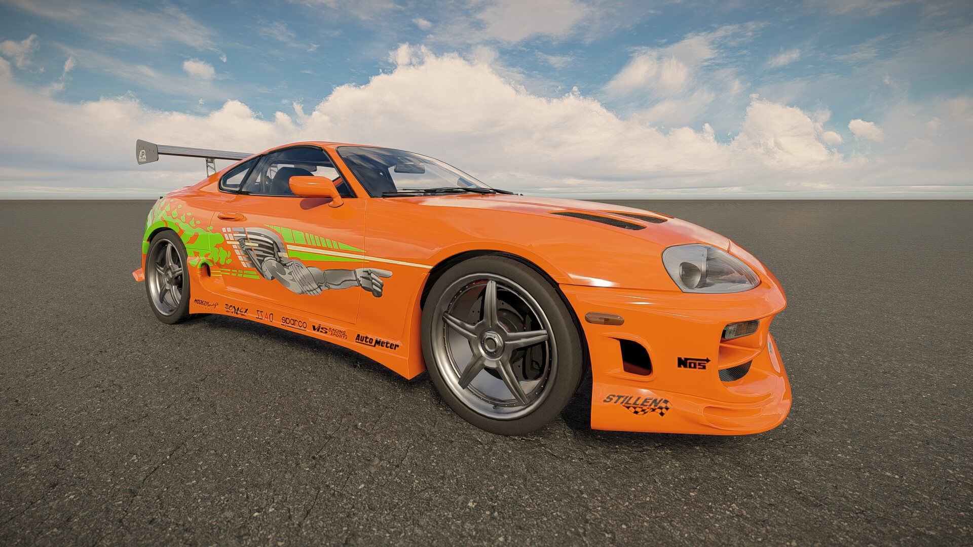 Wallpaper #uhyWQZMB8JfcLg2Jq_eg225 Toyota Supra Mkiv 1994 3D Model by Alphagroup