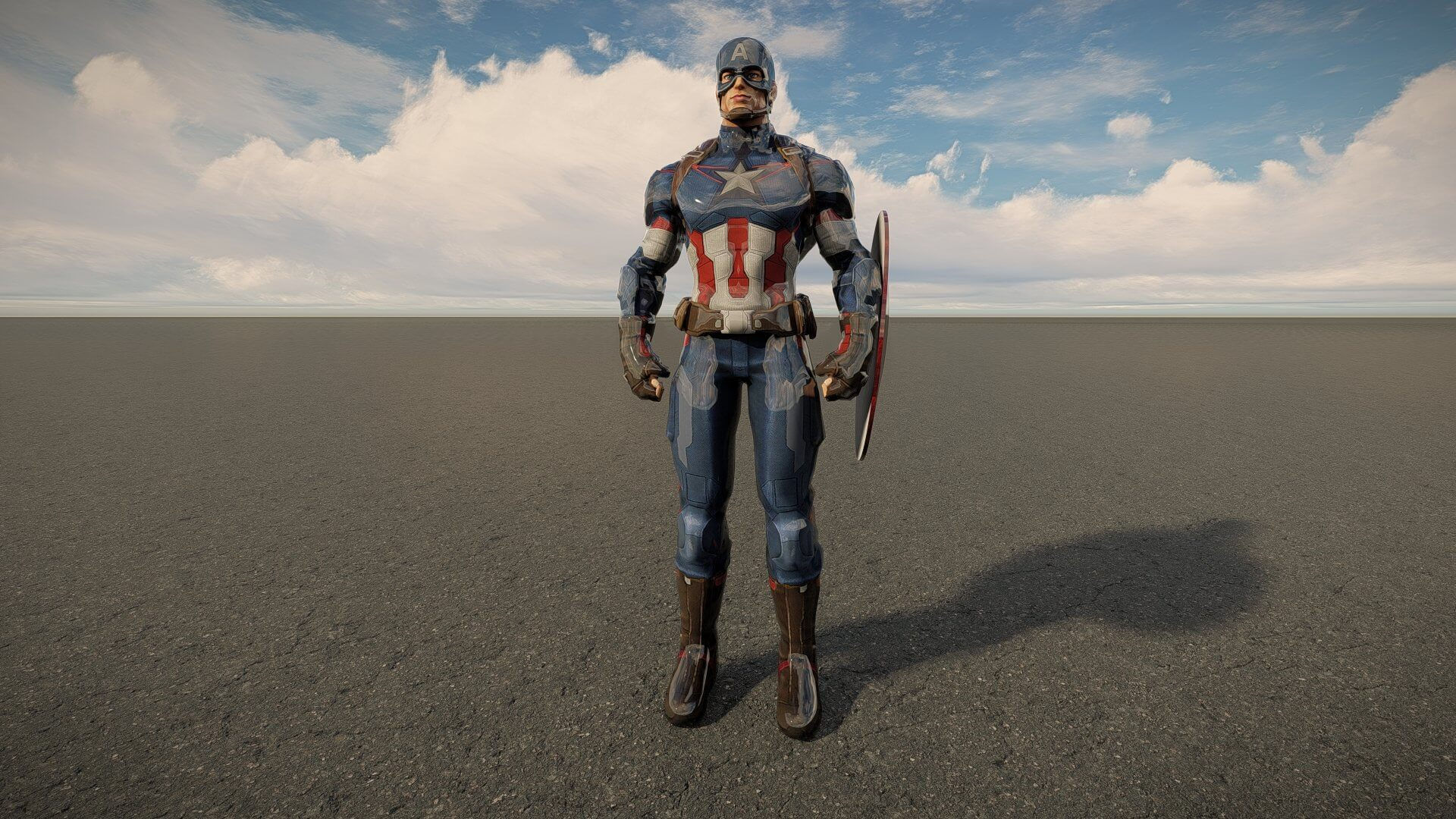Wallpaper #oRxmQZMB8JfcLg2JM_fg243 Captain America 3D Model by Alphagroup