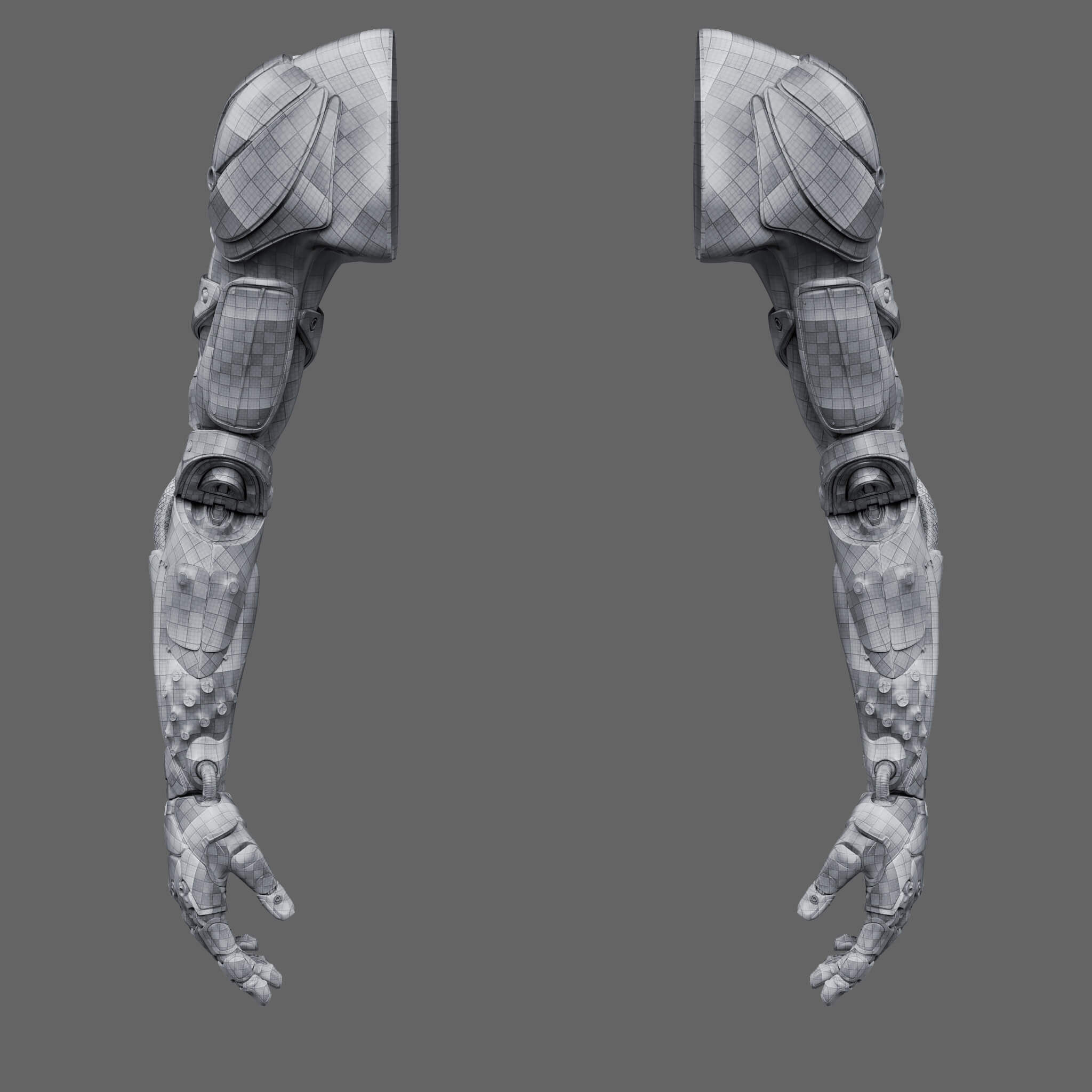 Wallpaper #yCymSZMB0E1QgA7wRfMq41 Cyberpunk Arm Augment 3D Model by Samsimsom