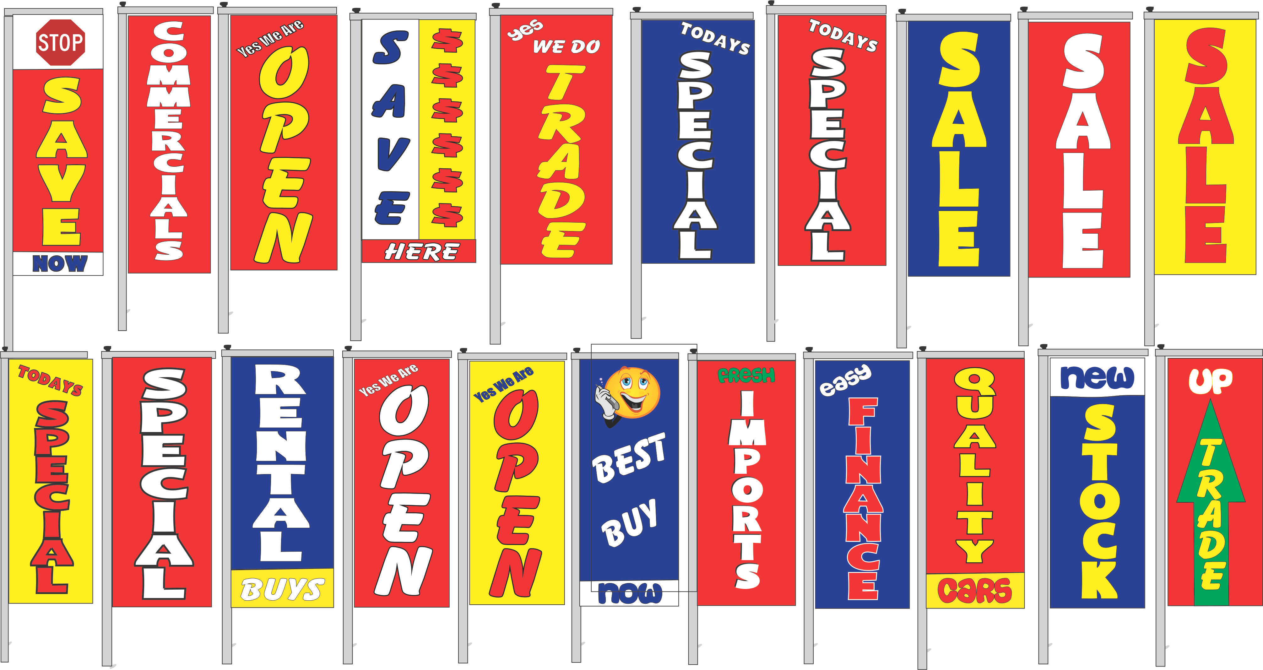 Wallpaper #eEJcPZMBOBpx0NhmC8Qt191 Car Dealer Banner Block Flags
