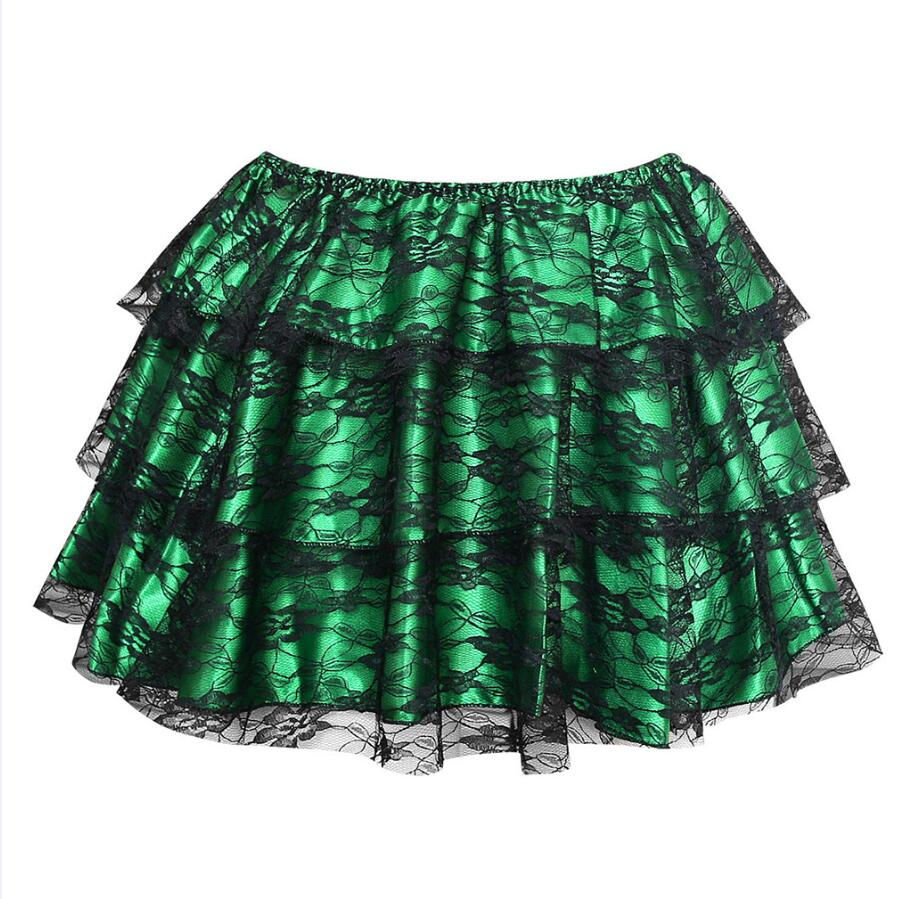 Wallpaper #_bmH3pIBJvJKYCmESQX0197 Womens Summer Sexy Steampunk Black Floral Lace Tutu Skirt Layered