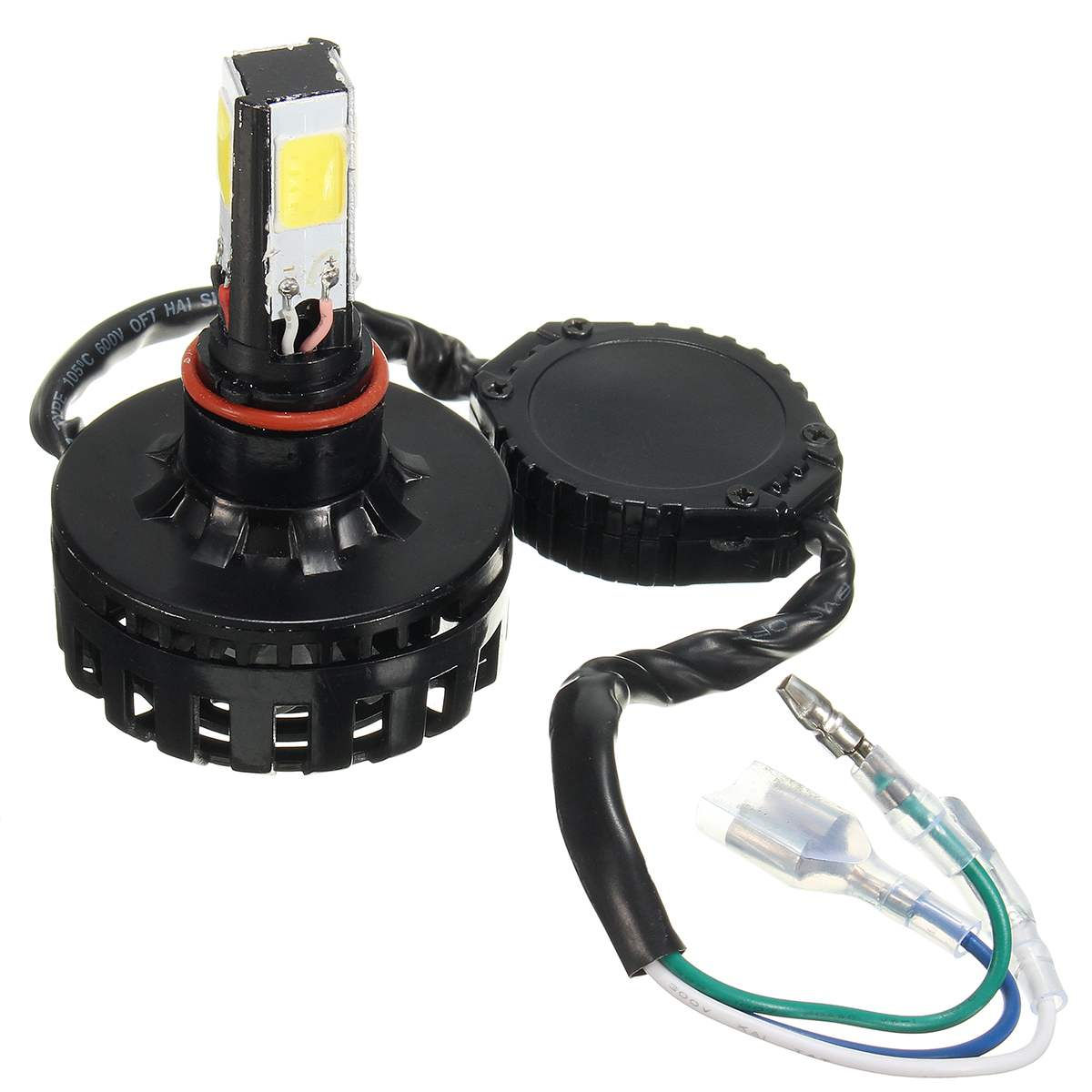 Wallpaper #_bkg35IBJvJKYCmE2wi4196 Motorcycle 12v Cob LED Headlamp Headlight Bulb H4 H6 Ba20d Hilo 6000k