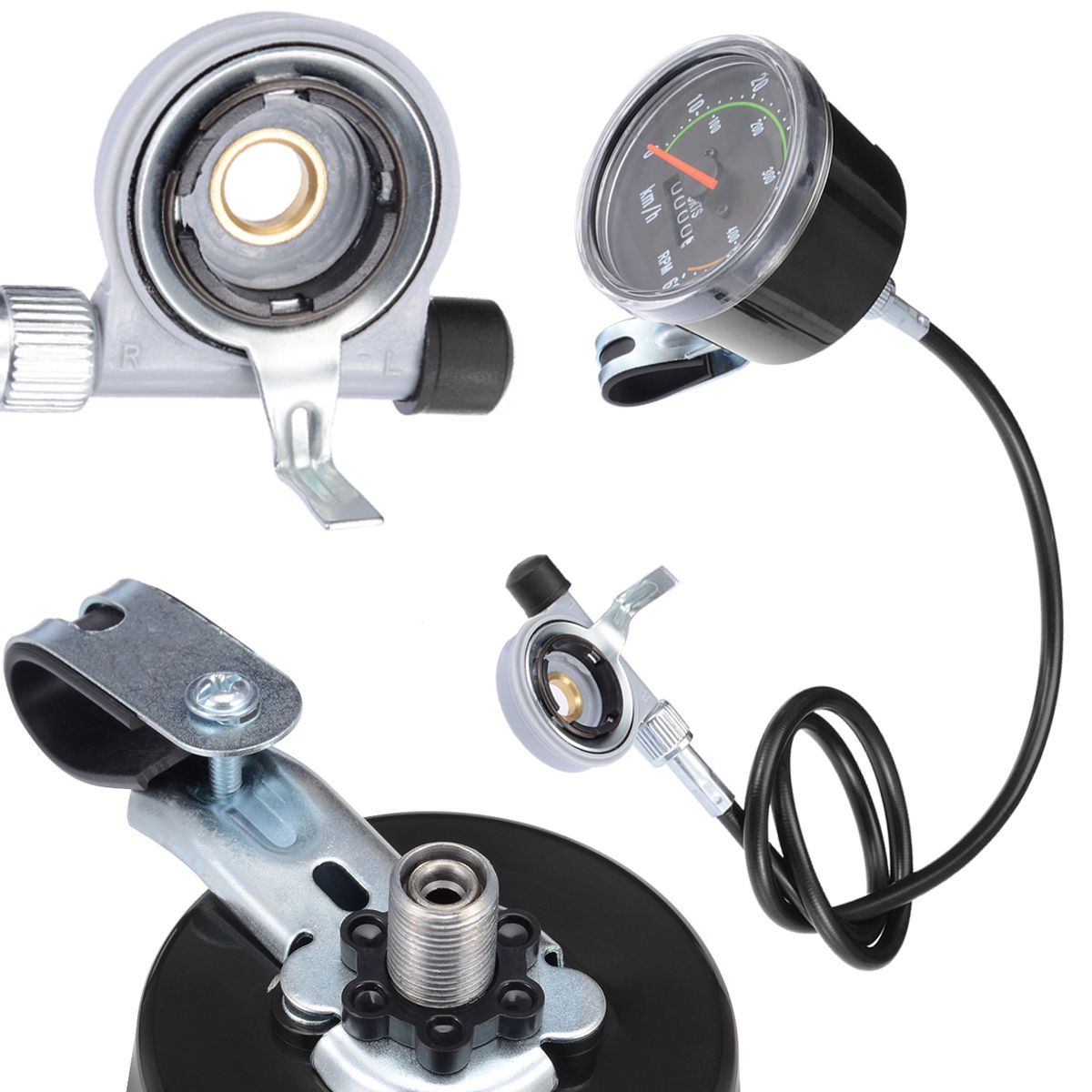 Wallpaper #zHdvJ5MB-pgBXx60VqUF75 1 Set Waterproof Bike Speedometer Kit Bicycle Analog Speedometer