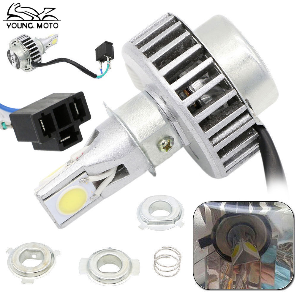 Wallpaper #_bkg35IBJvJKYCmE2wi4182 Motorcycle 2400lm 6000k LED Motorcycle Headlight Bulb White Hilo