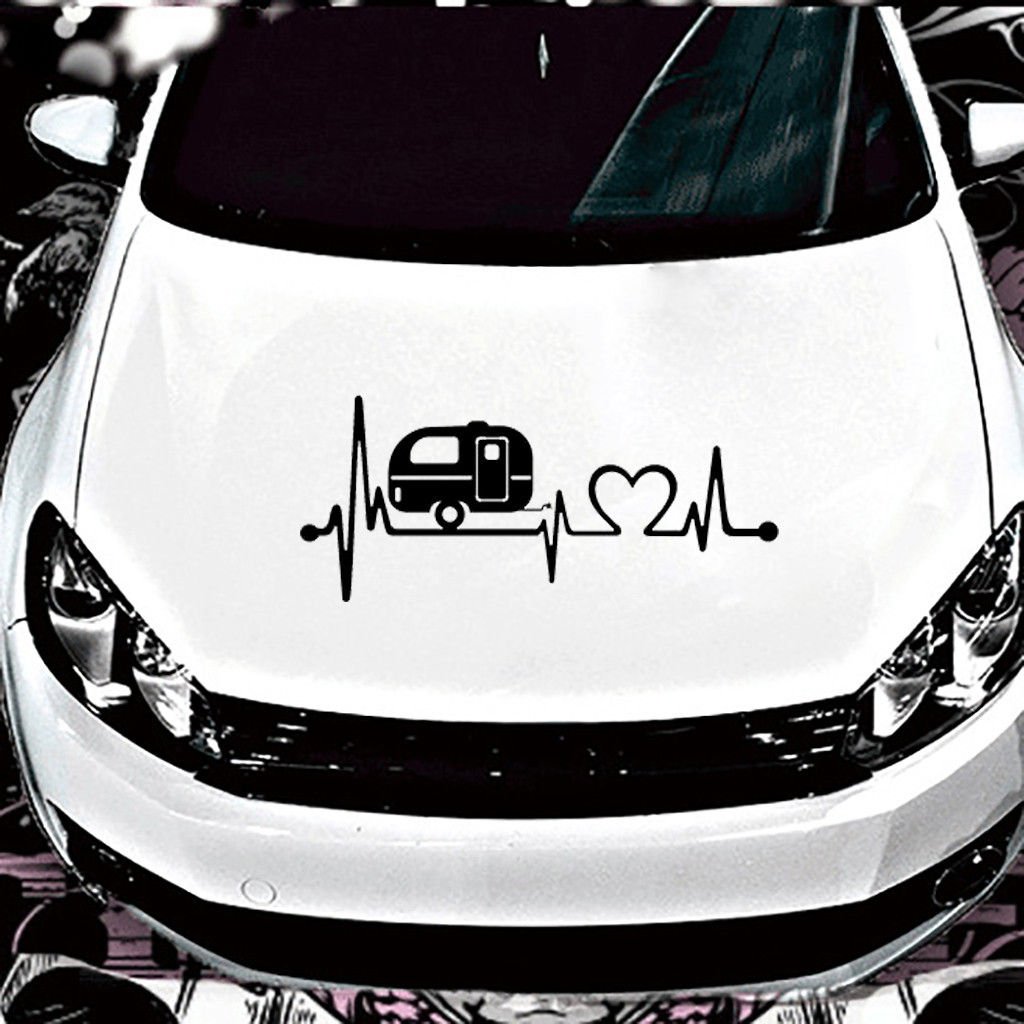 Wallpaper #HmcK_pIBSpphPi3-hp6b198 Car Truck Decal Vinyl Graphics Side Body Racing Heart Beat Pulse Turbo